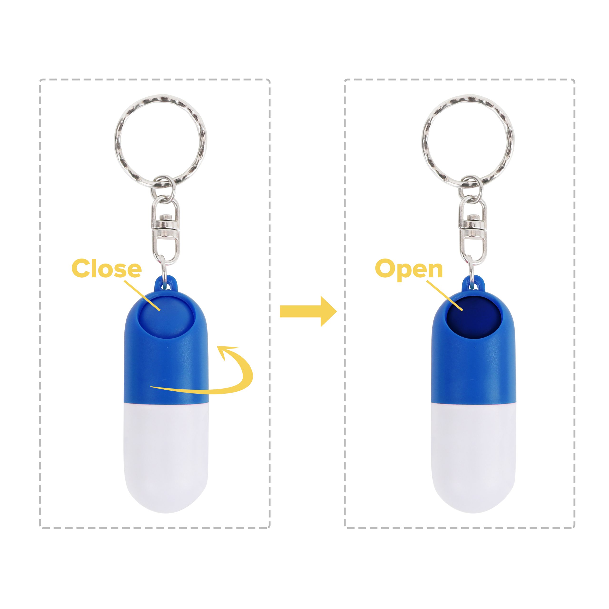 Pill Capsule Keychain - Image 5