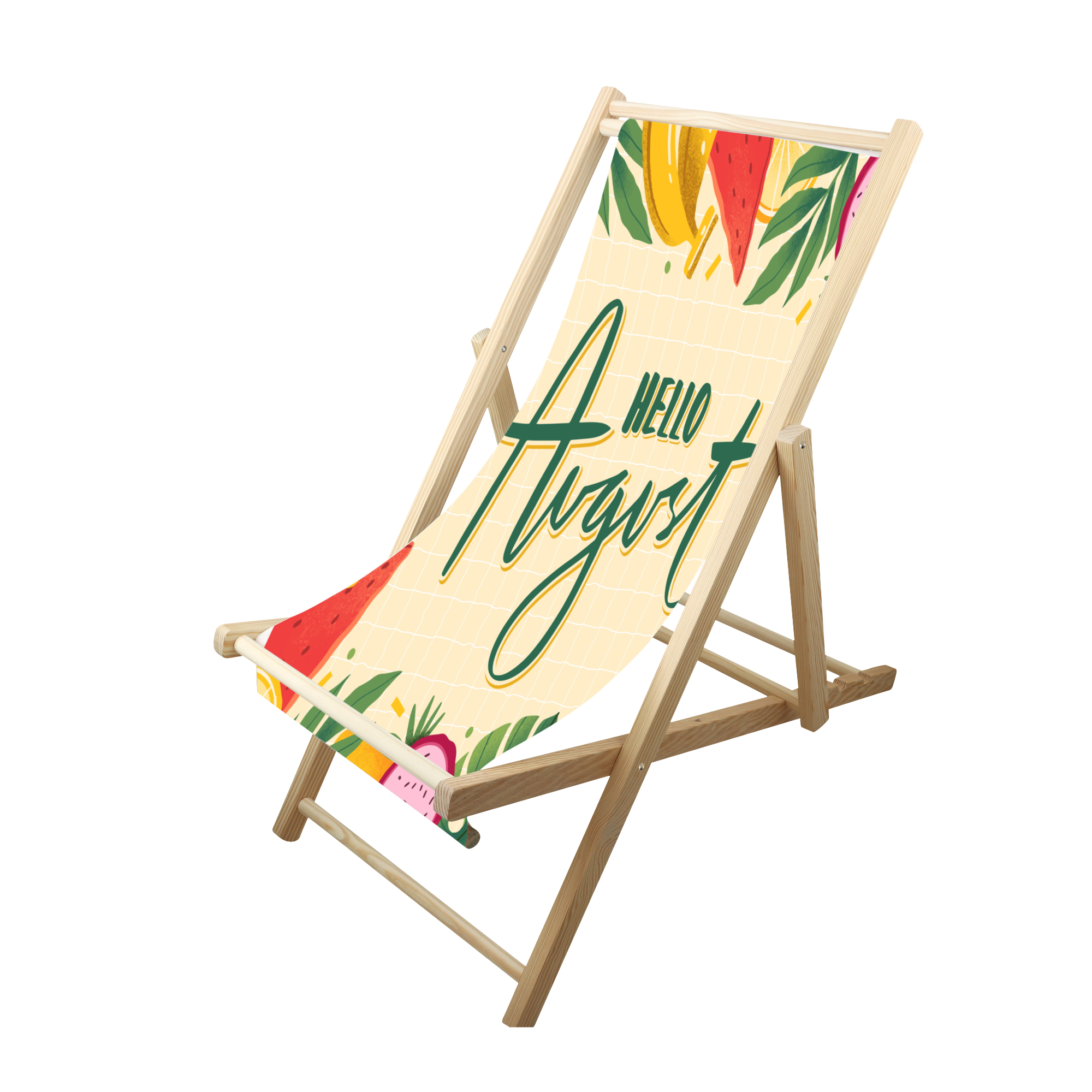 Beach Chair - Beech Frame - Image 11