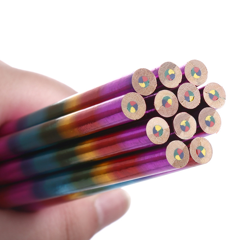 Long Four-Colour Pencil - without Eraser - Image 4