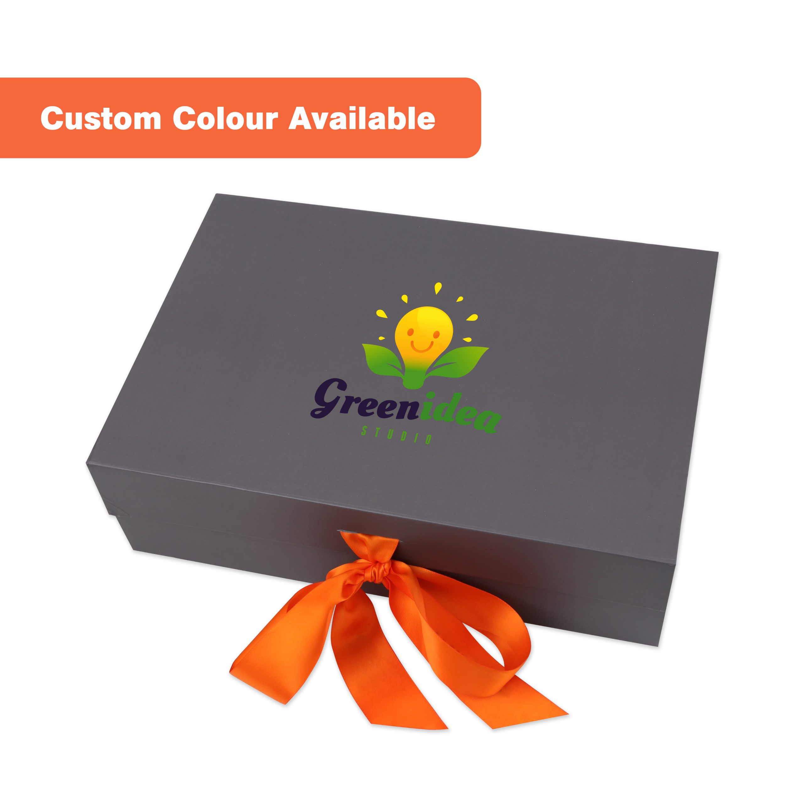 Medium Foldable Magnetic Box with Ribbon - Image 2