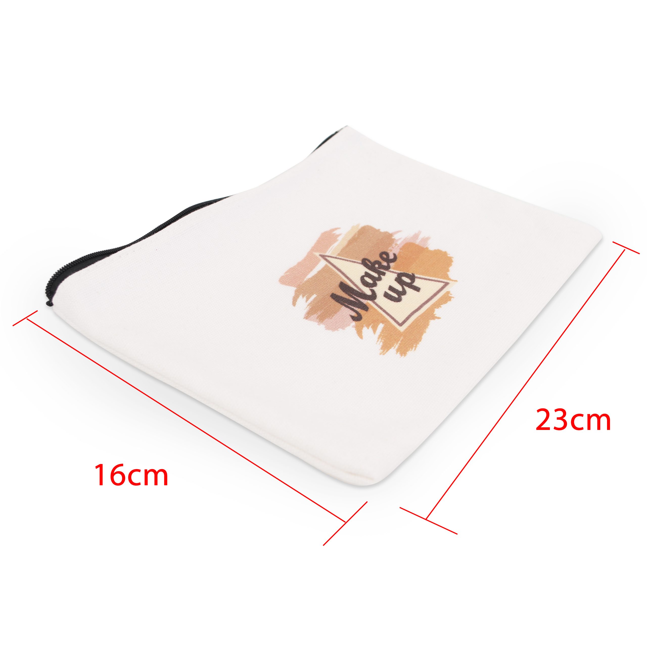 Rectangle Canvas Cosmetic Bag - Image 5