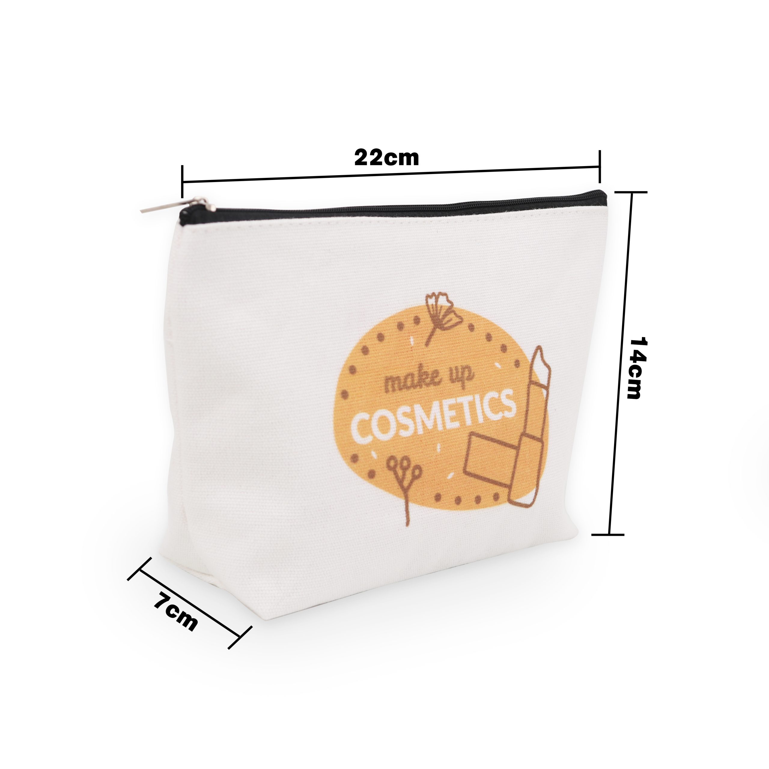 Canvas Cosmetic Bag - Image 5