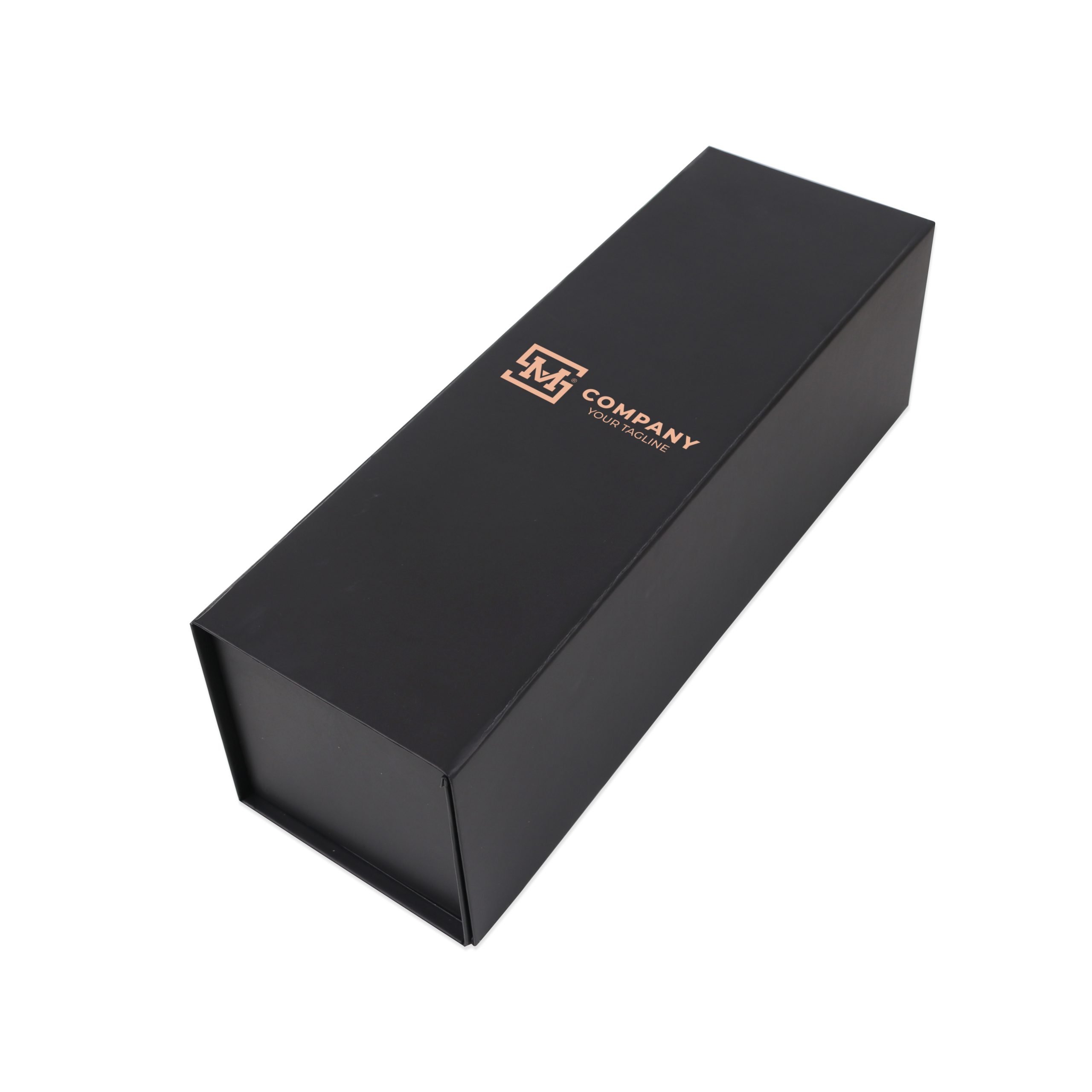 Single Bottle Foldable Magnetic Wine Box - Image 2