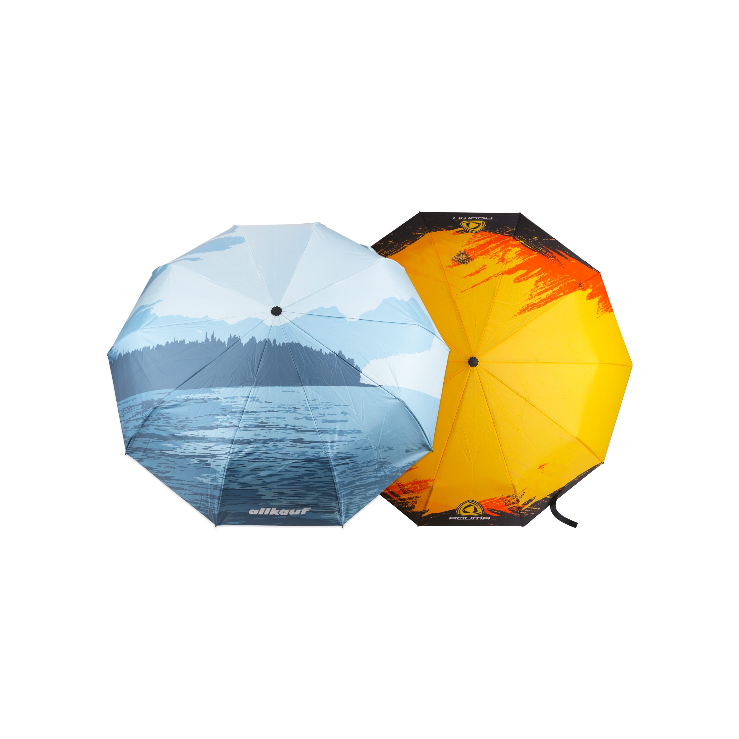 Folding Ten-Panel Digital Print Umbrella - Image 3