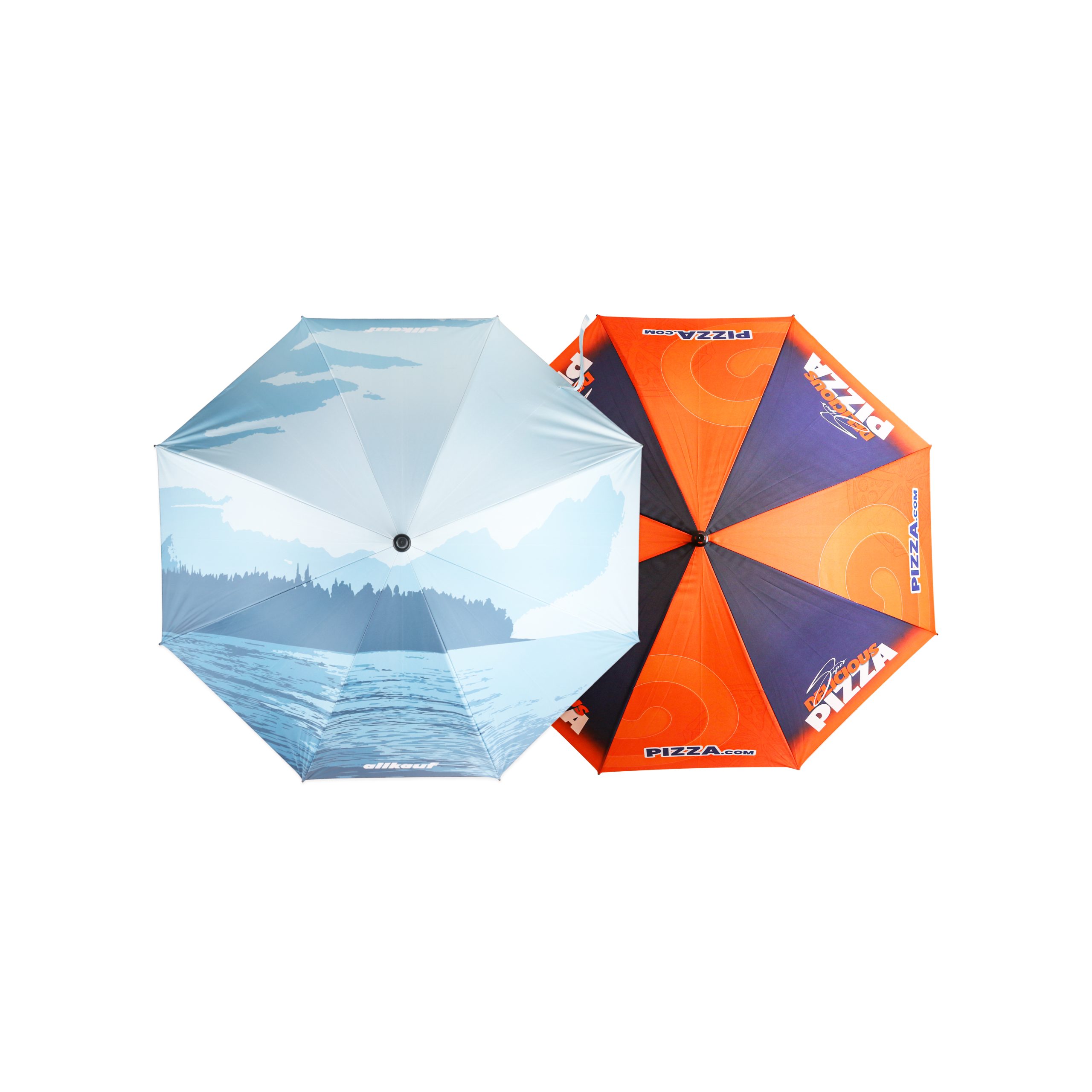 Classic Eight-Panel Digital Print Umbrella - 23 Inch - Image 2