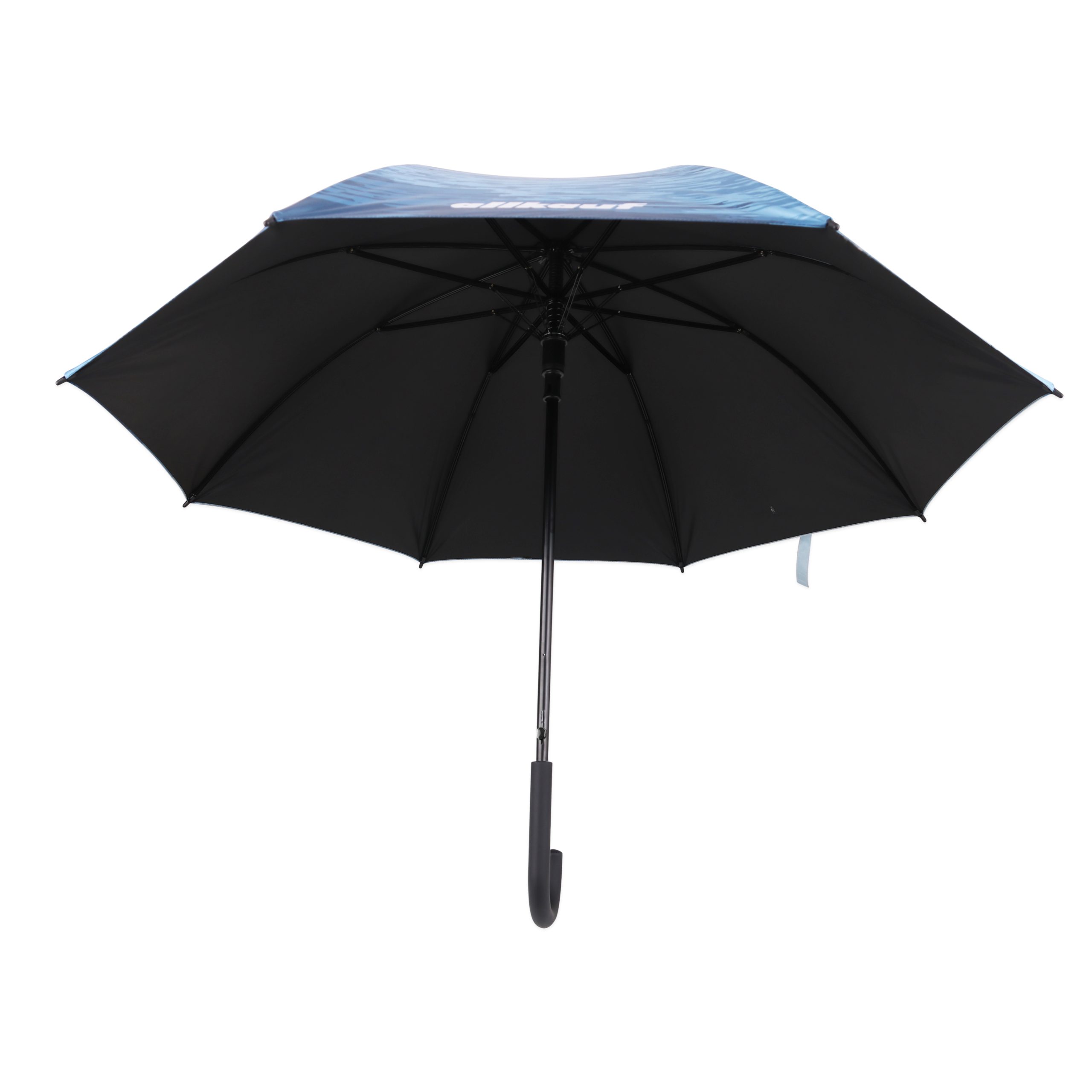 Classic Eight-Panel Digital Print Umbrella - 23 Inch - Image 4