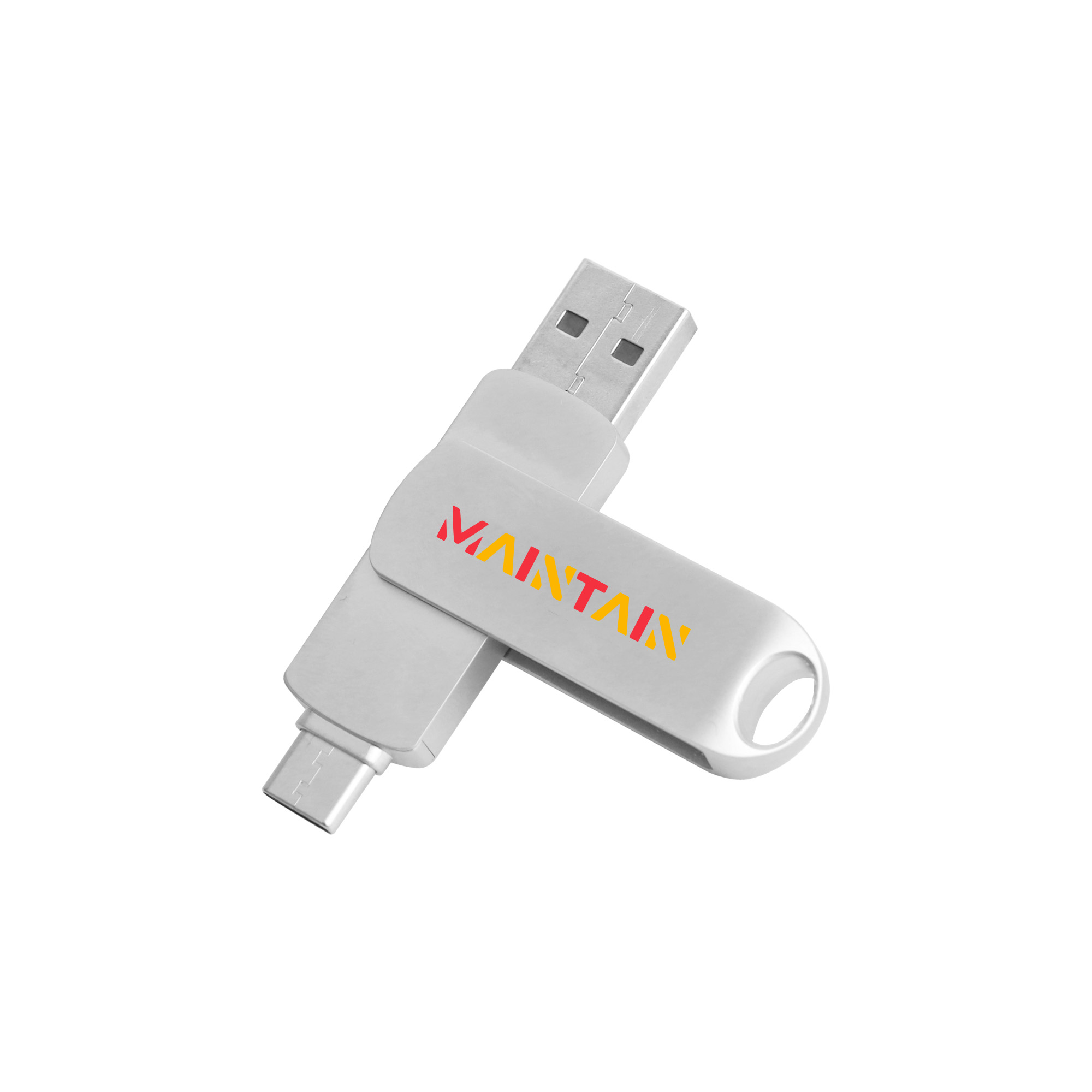 Double-end Swivel Type C Flash Drive - Image 4
