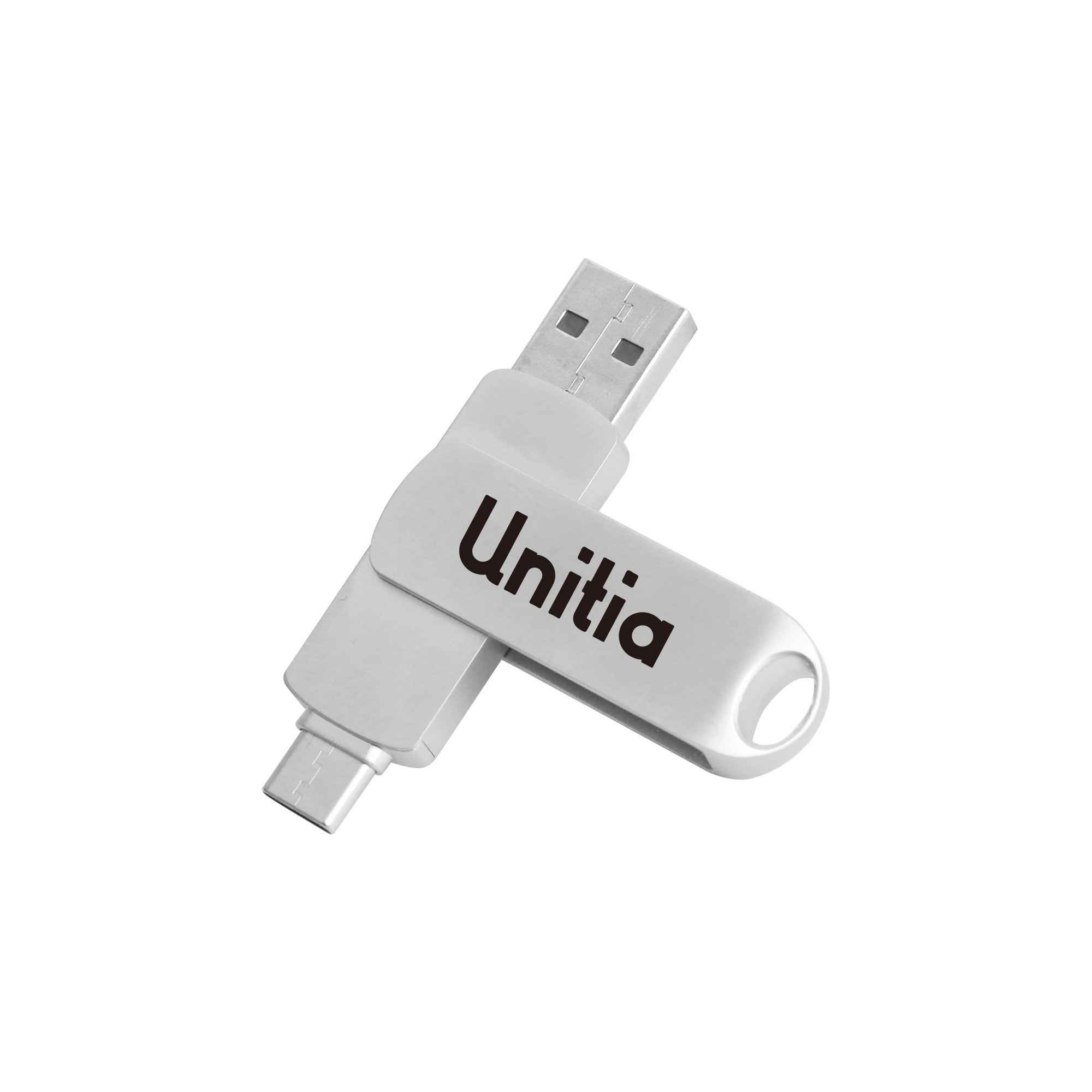 Double-end Swivel Type C Flash Drive - Image 3