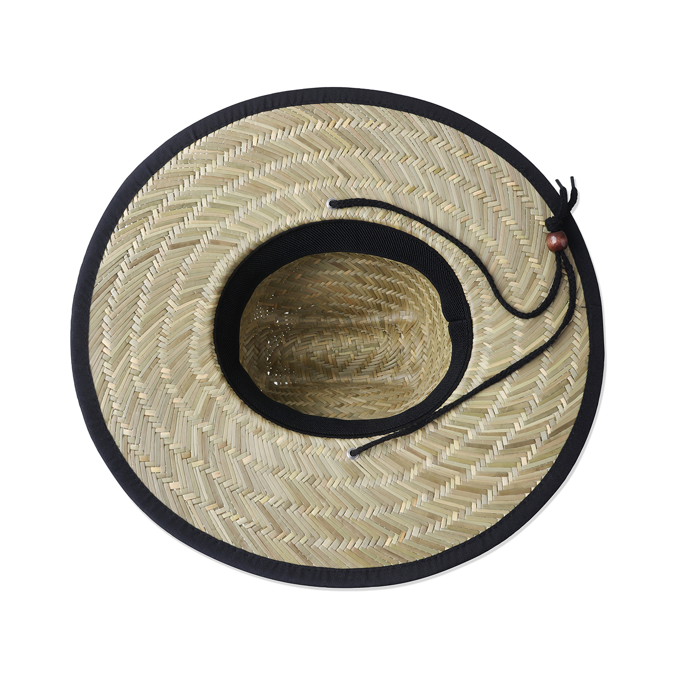 Straw Hat with String - Image 5