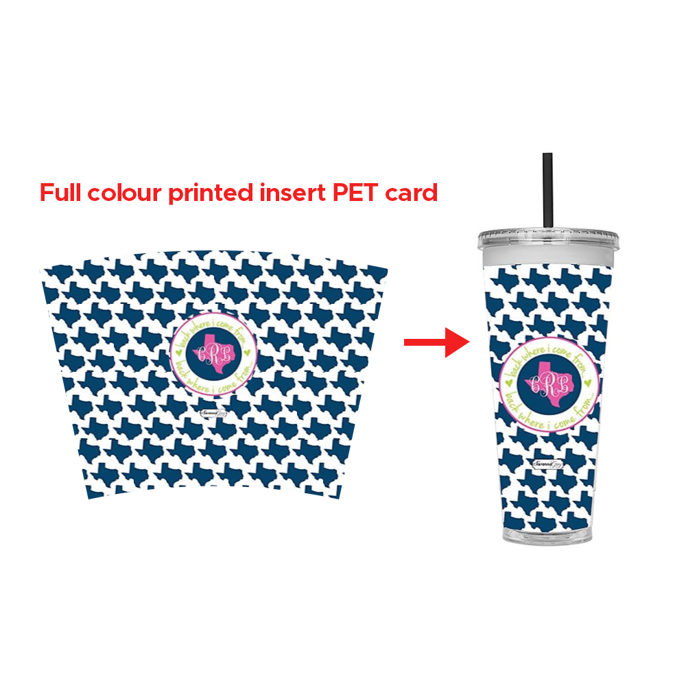 24oz Plastic Cups with Lids & Straws - Image 19