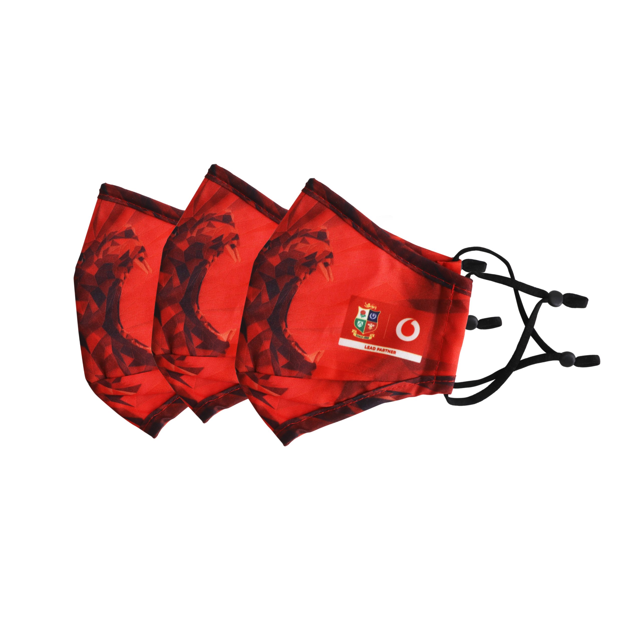 3 Ply Digital Print Reusable Face Mask - Adult & Children's Sizes - Image 2