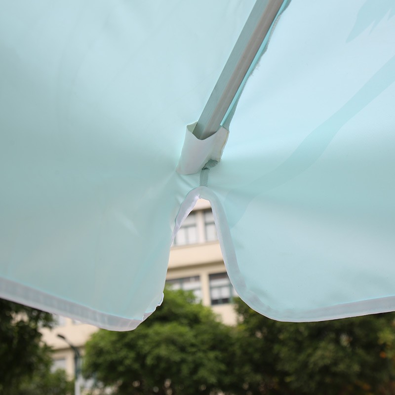 2x2m Square Sublimation Patio Umbrellas With Valances - Image 4