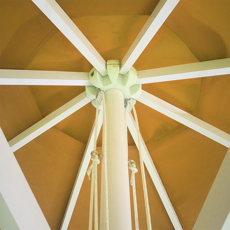 3x3m Round Sublimation Market Umbrellas With Valances - Image 5