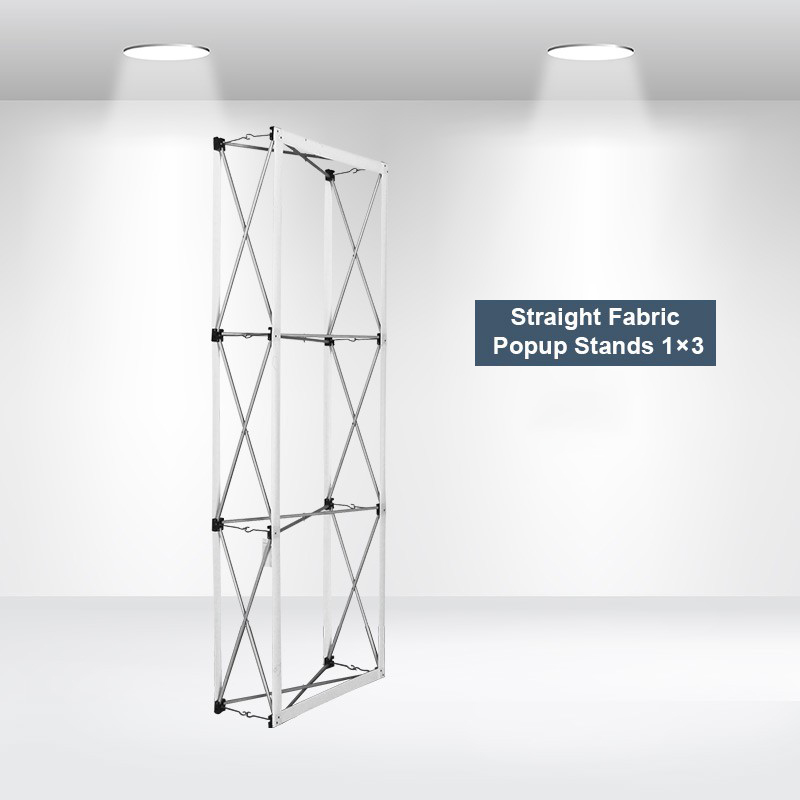Straight Fabric Popup Displays 1x3 - Image 2