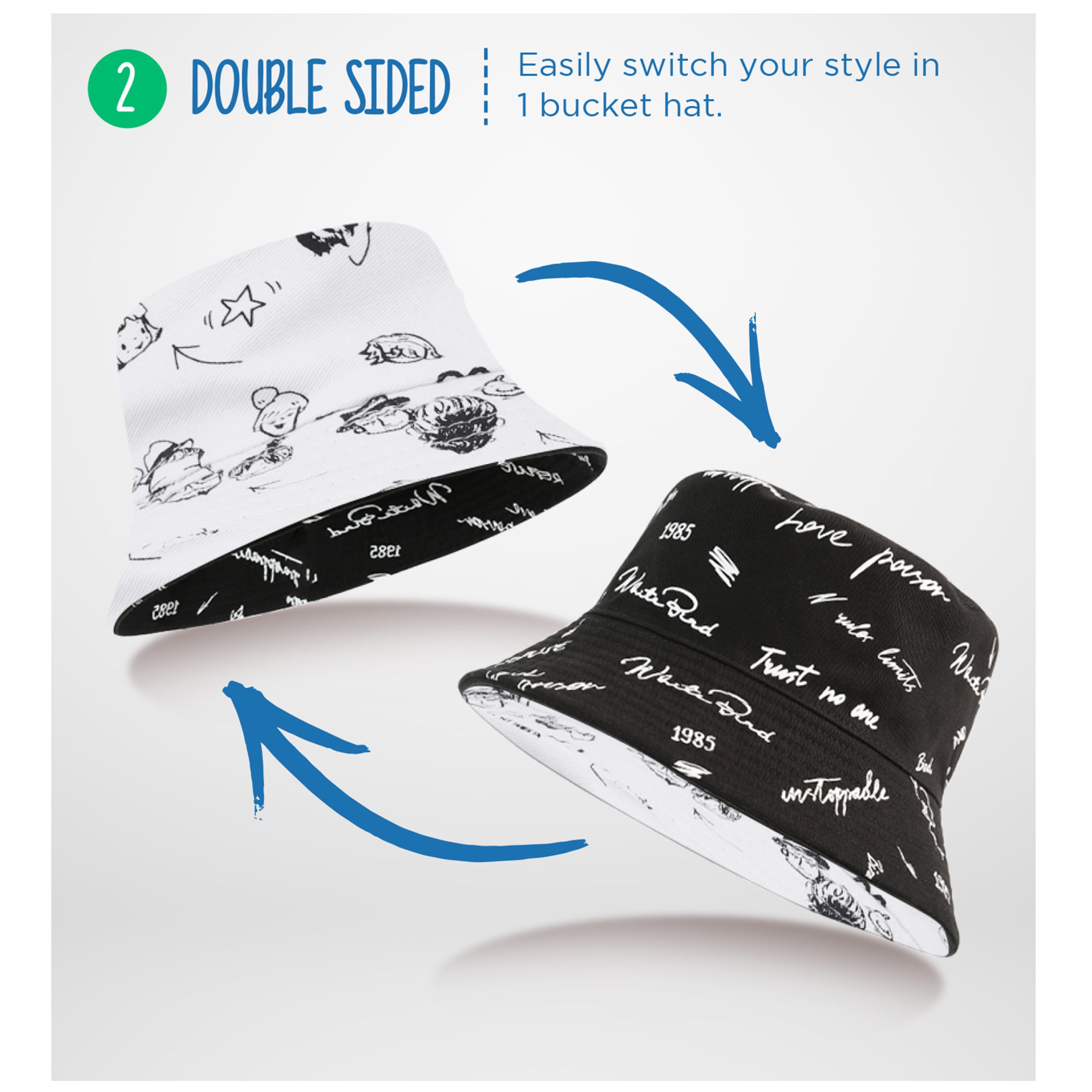 Full Size Sublimation Bucket Hat - Image 11