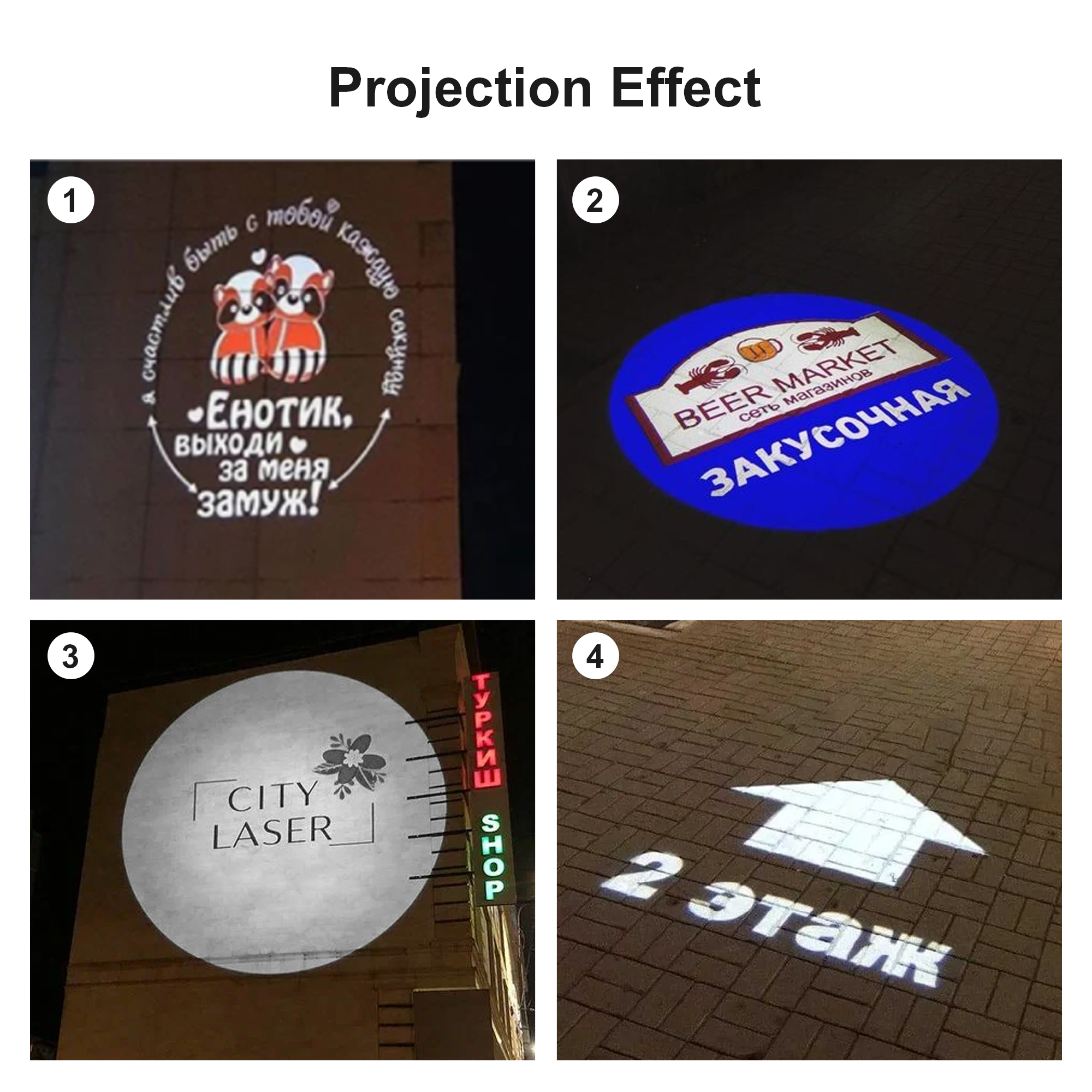 25W Advertising LED Logo Projector Light - Image 9