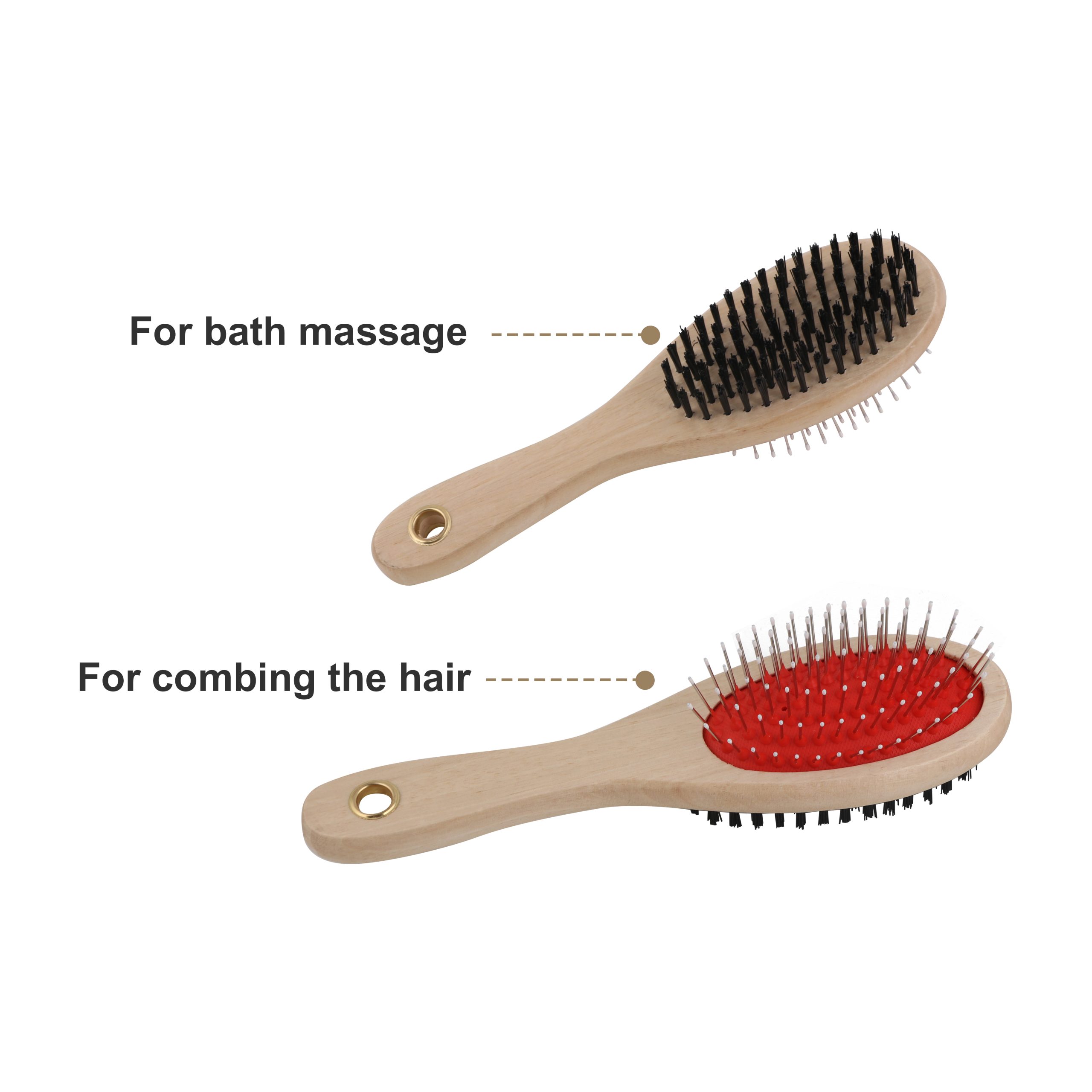 Pin and Bristle Pet Brush - Image 2