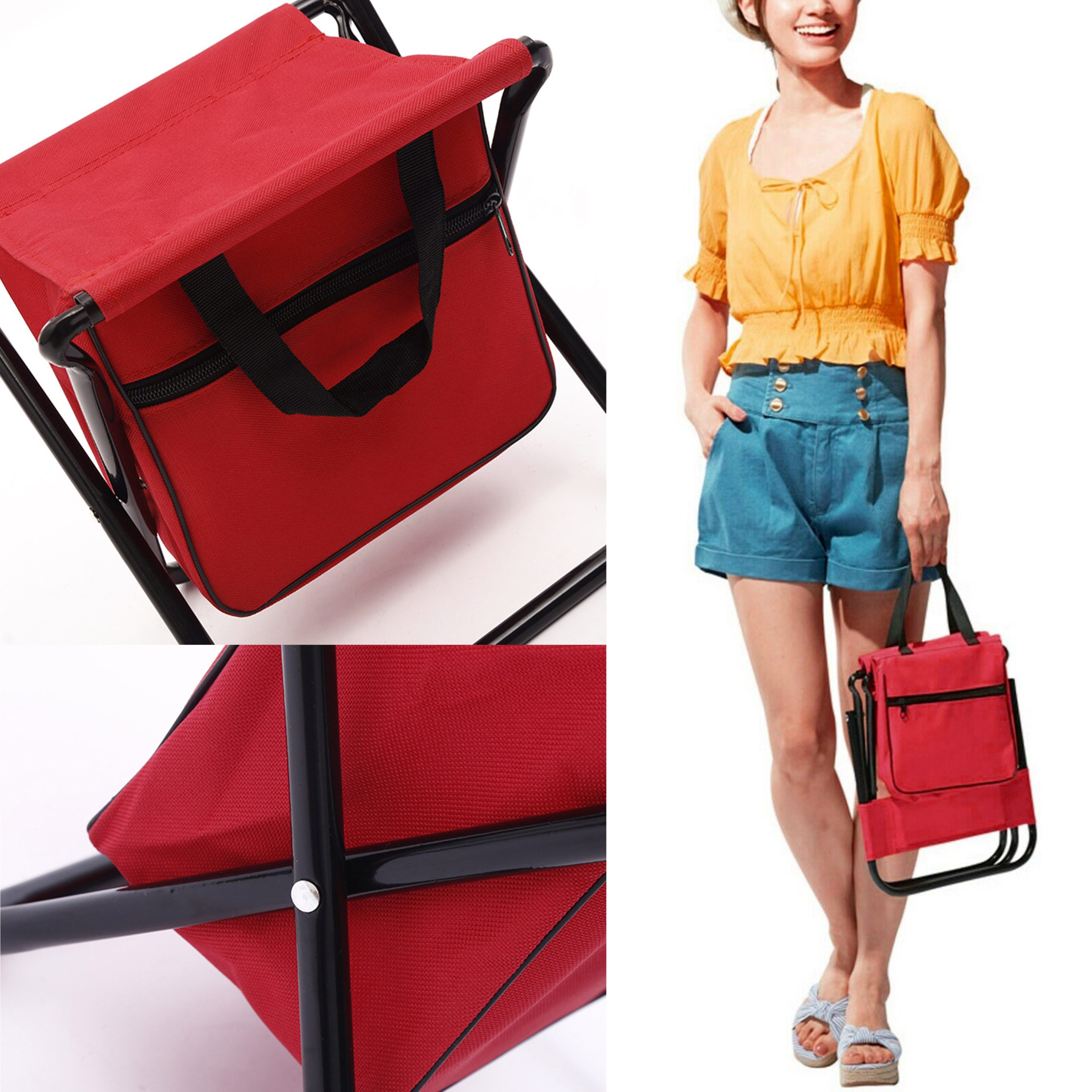 Children's Foldable Camping Chair with Bag - Image 12