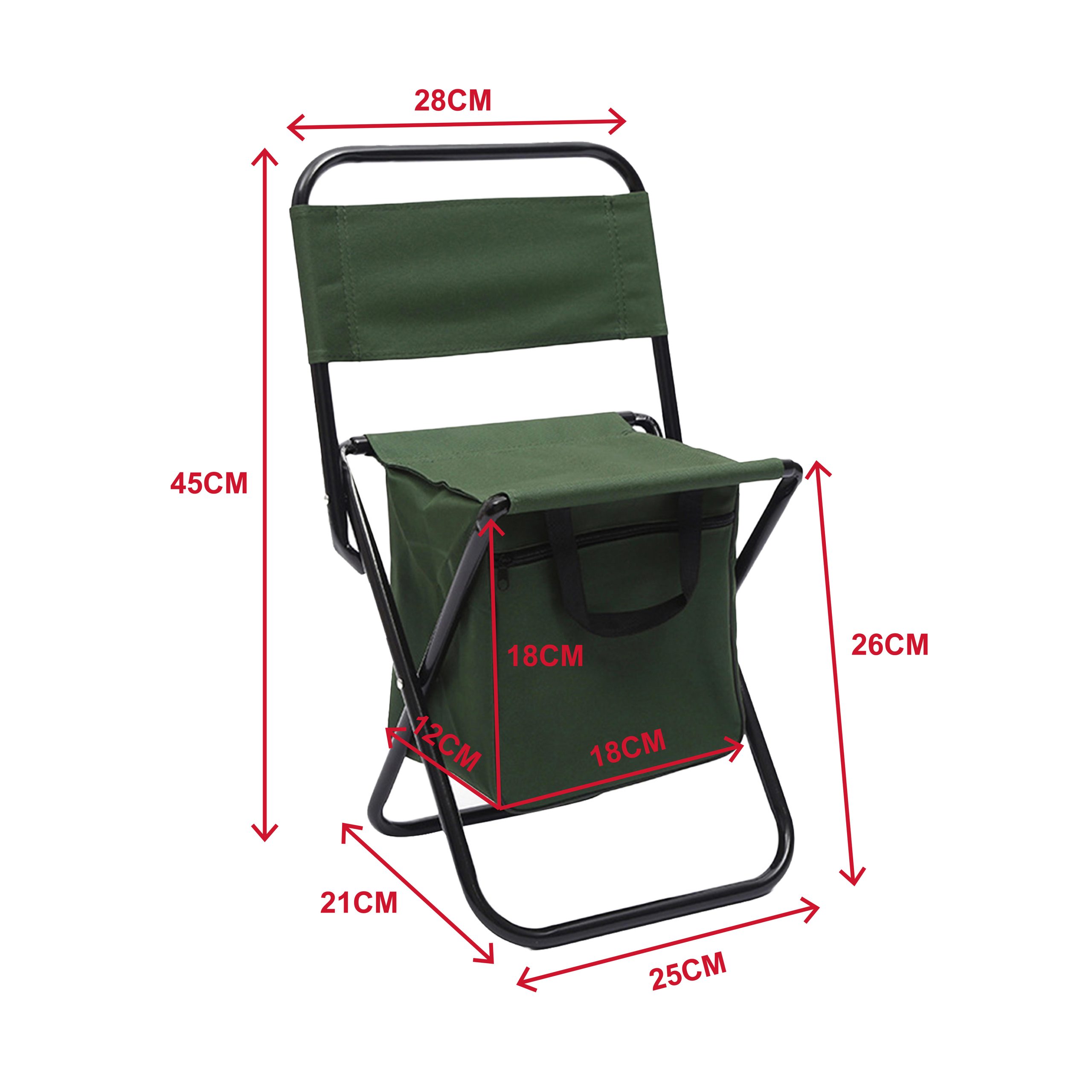 Children's Foldable Camping Chair with Bag - Image 5