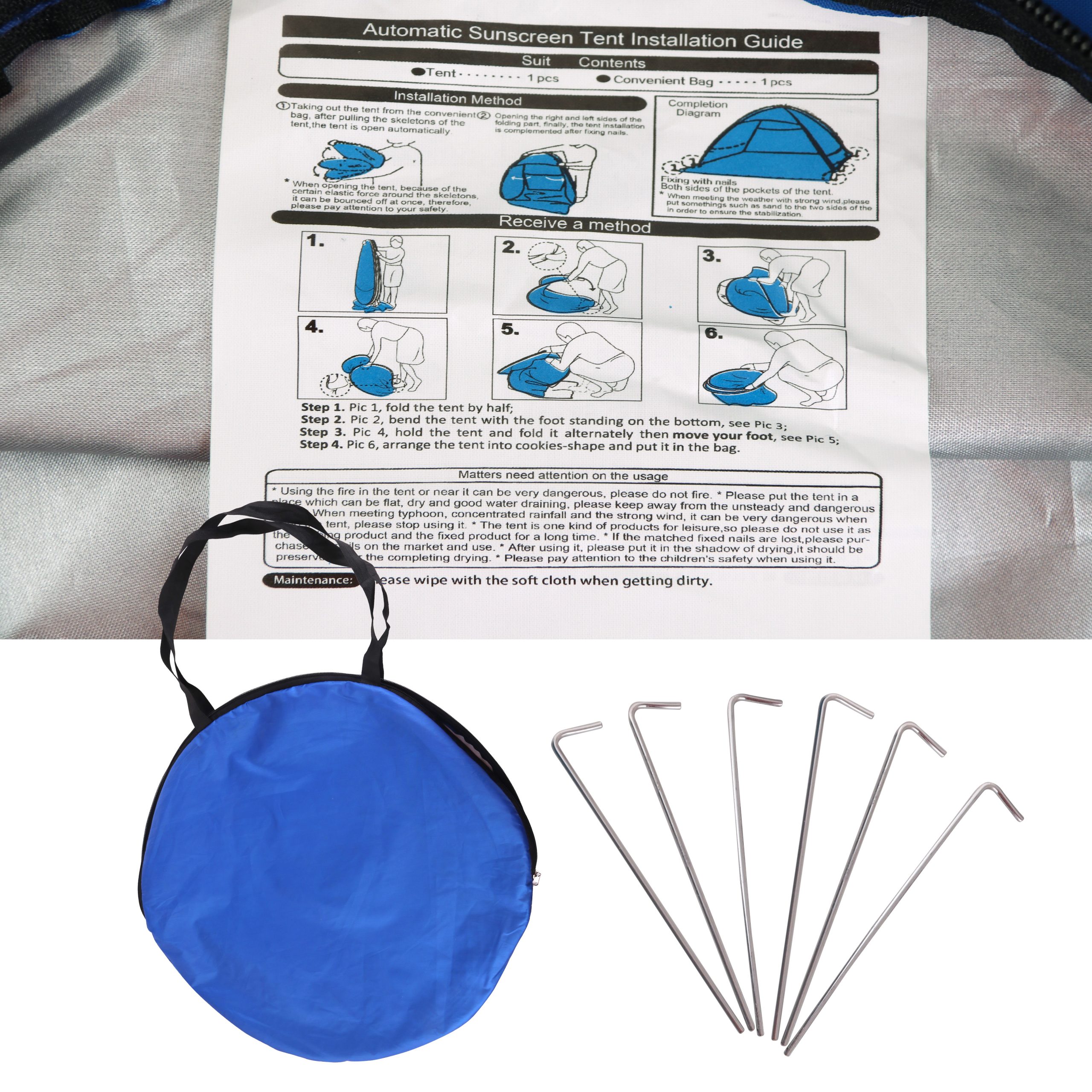 Pop Up Beach Tent - Image 15