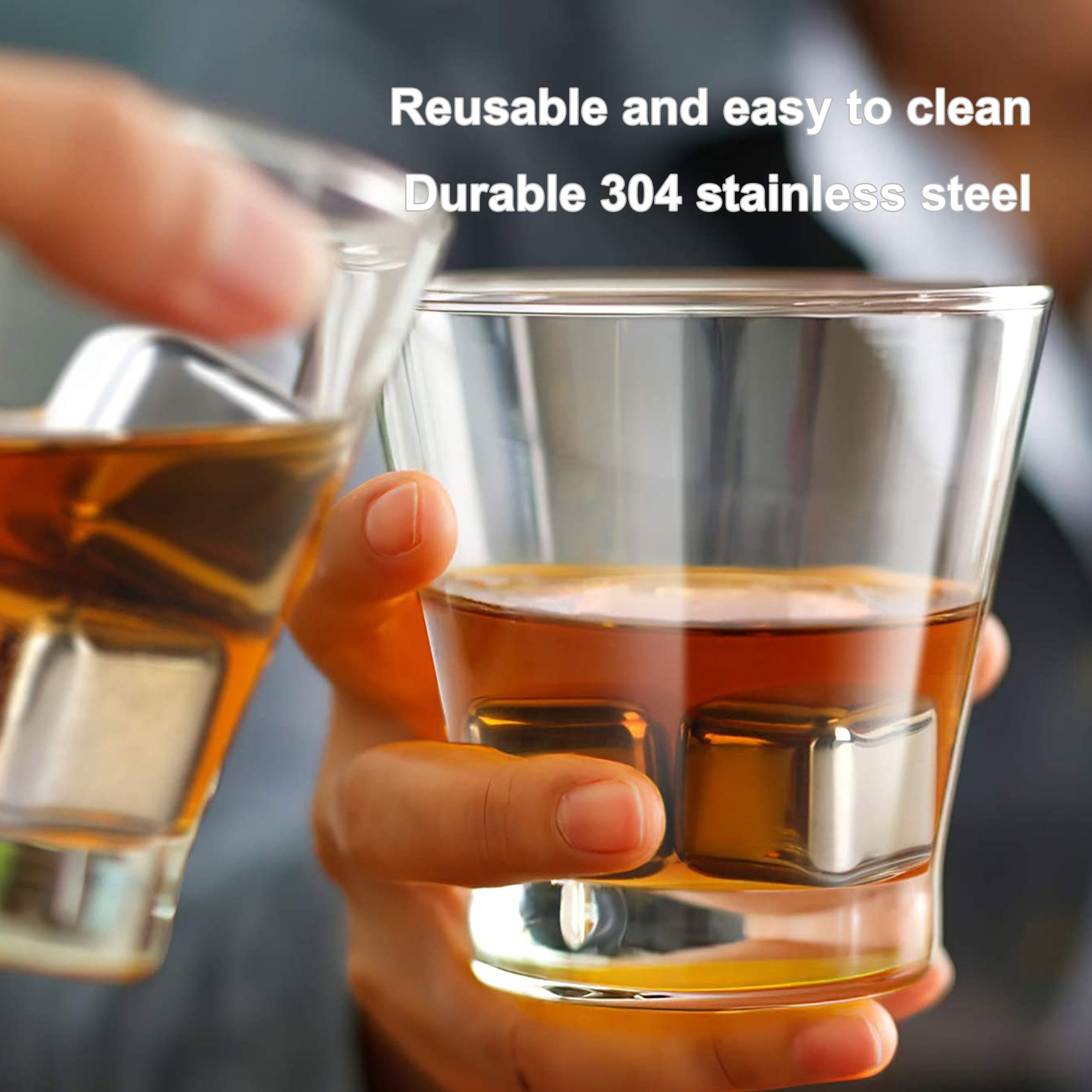 Stainless Steel Ice Cube - Image 7