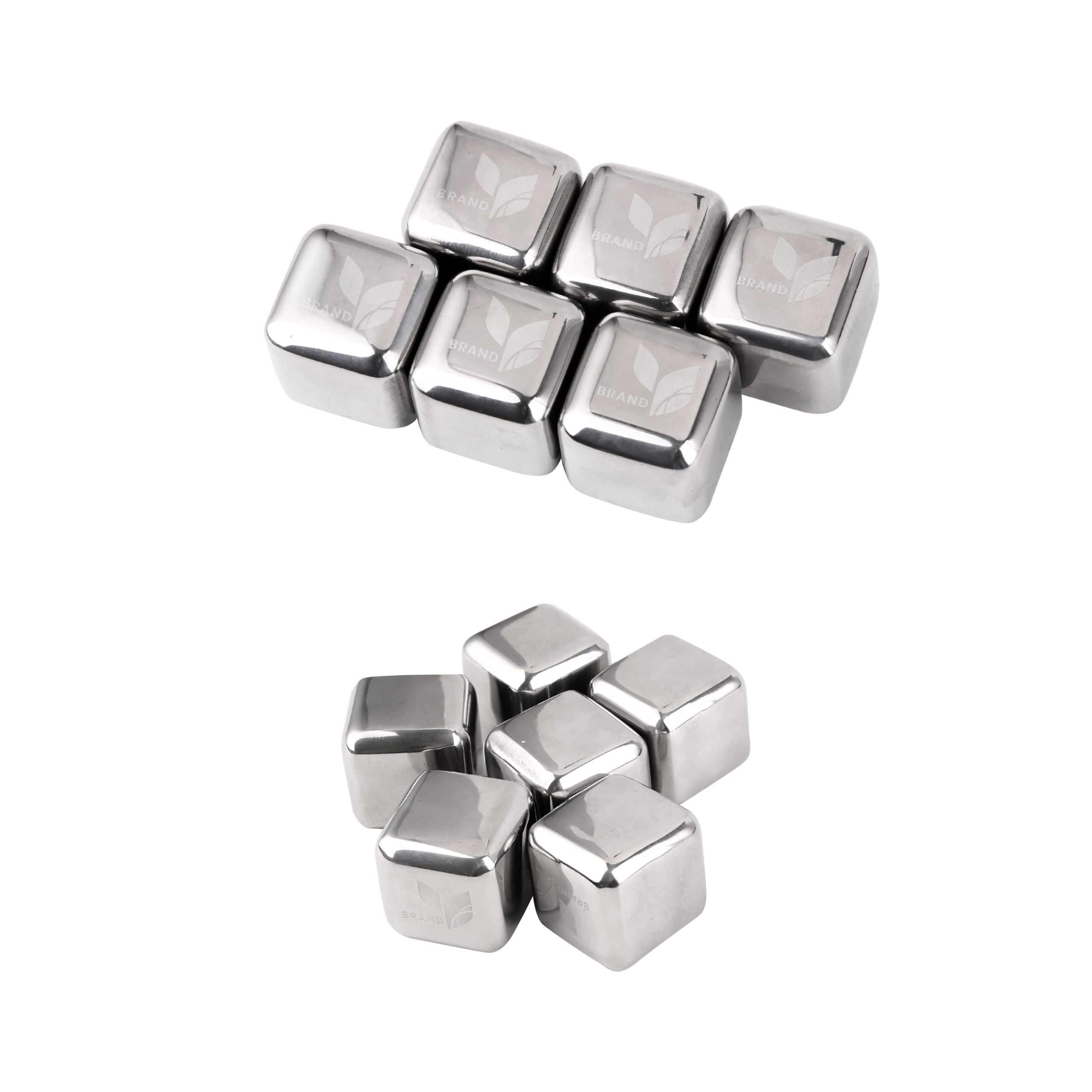 Stainless Steel Ice Cube - Image 2