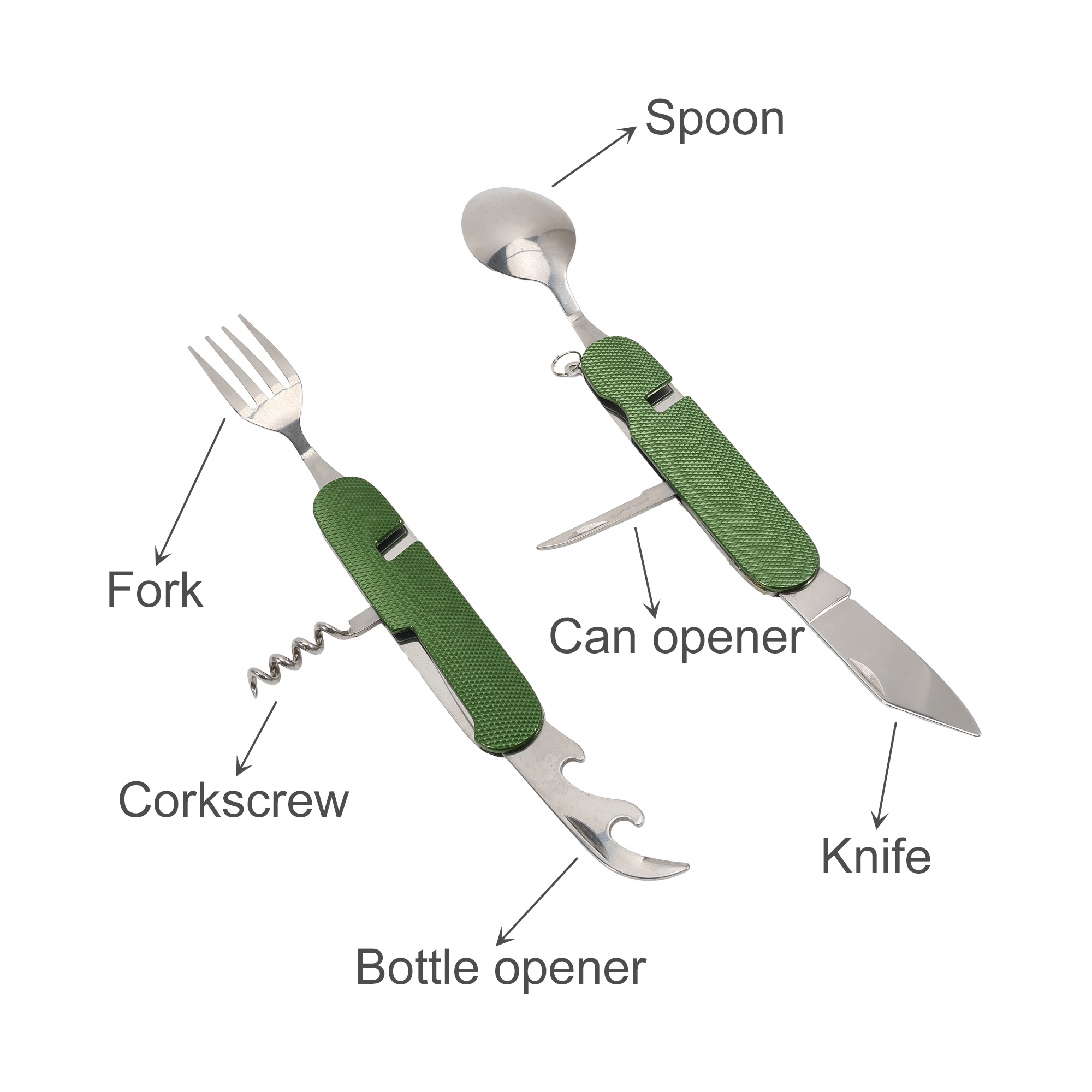 Coloured Hardware Camping Cutlery Tool - Image 7