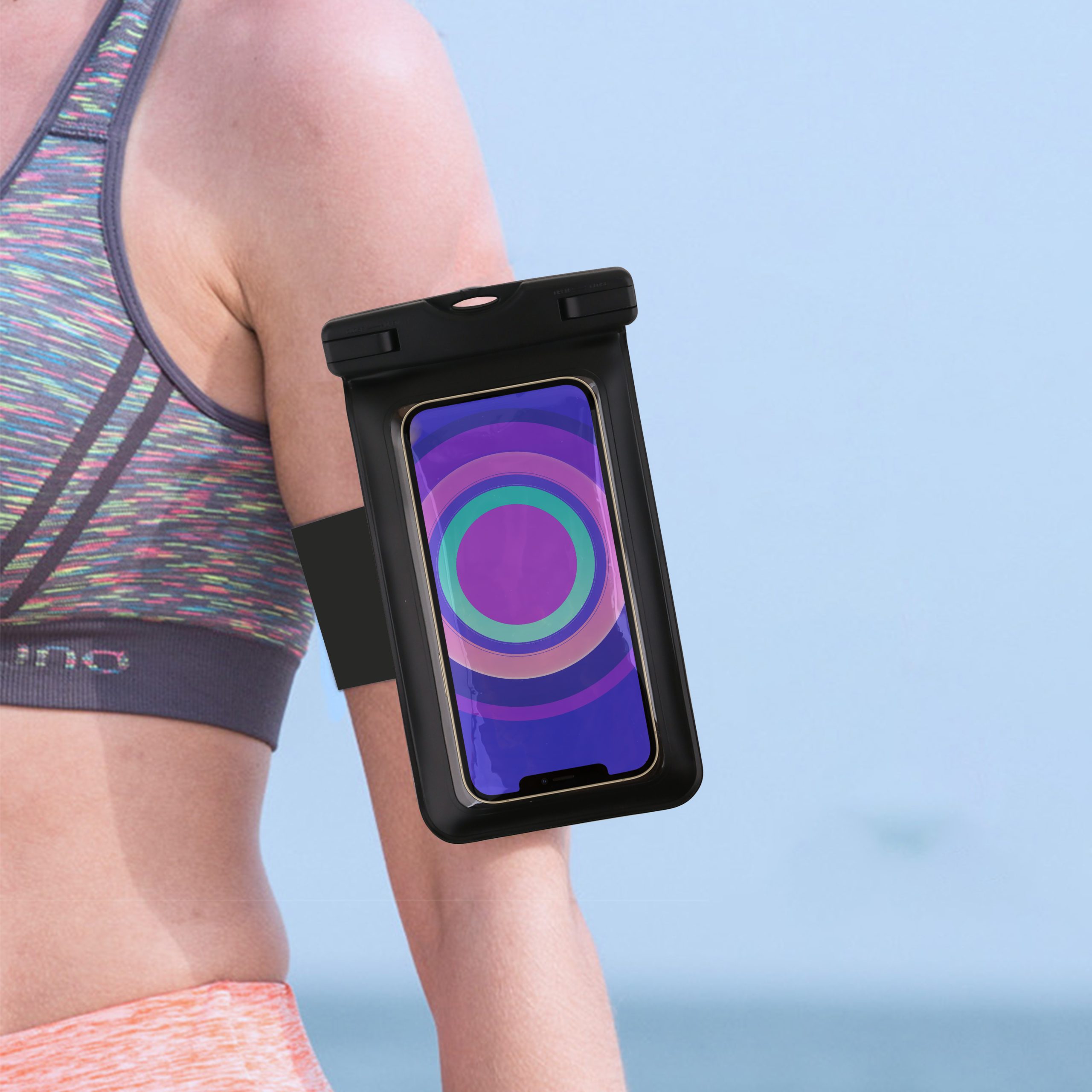 Universal Armband Cover Waterproof Phone Bag - Image 18