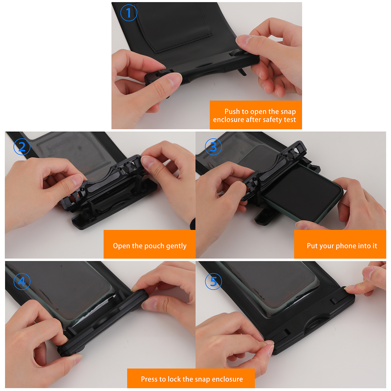 Universal Armband Cover Waterproof Phone Bag - Image 2