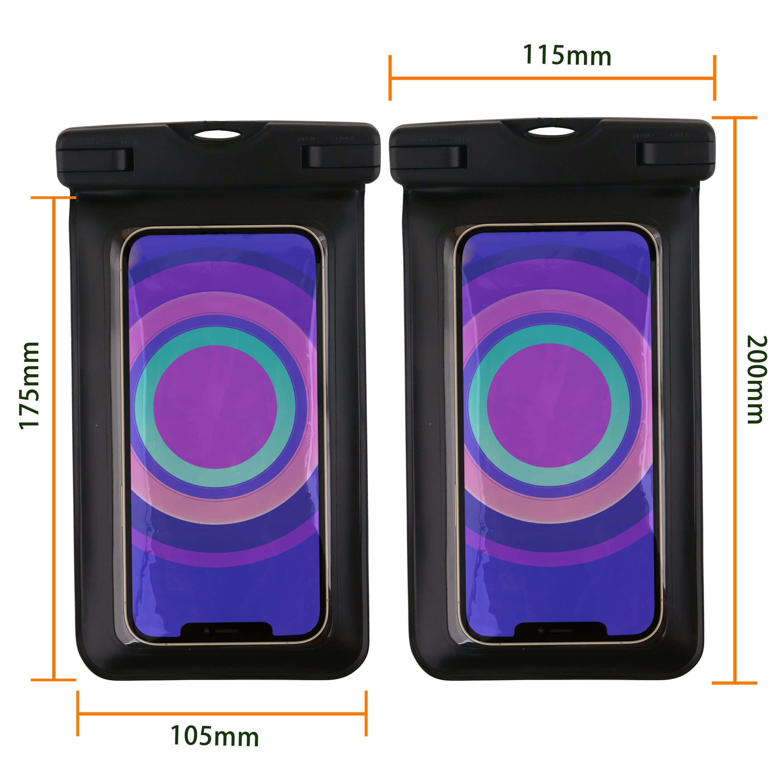 Universal Armband Cover Waterproof Phone Bag - Image 19