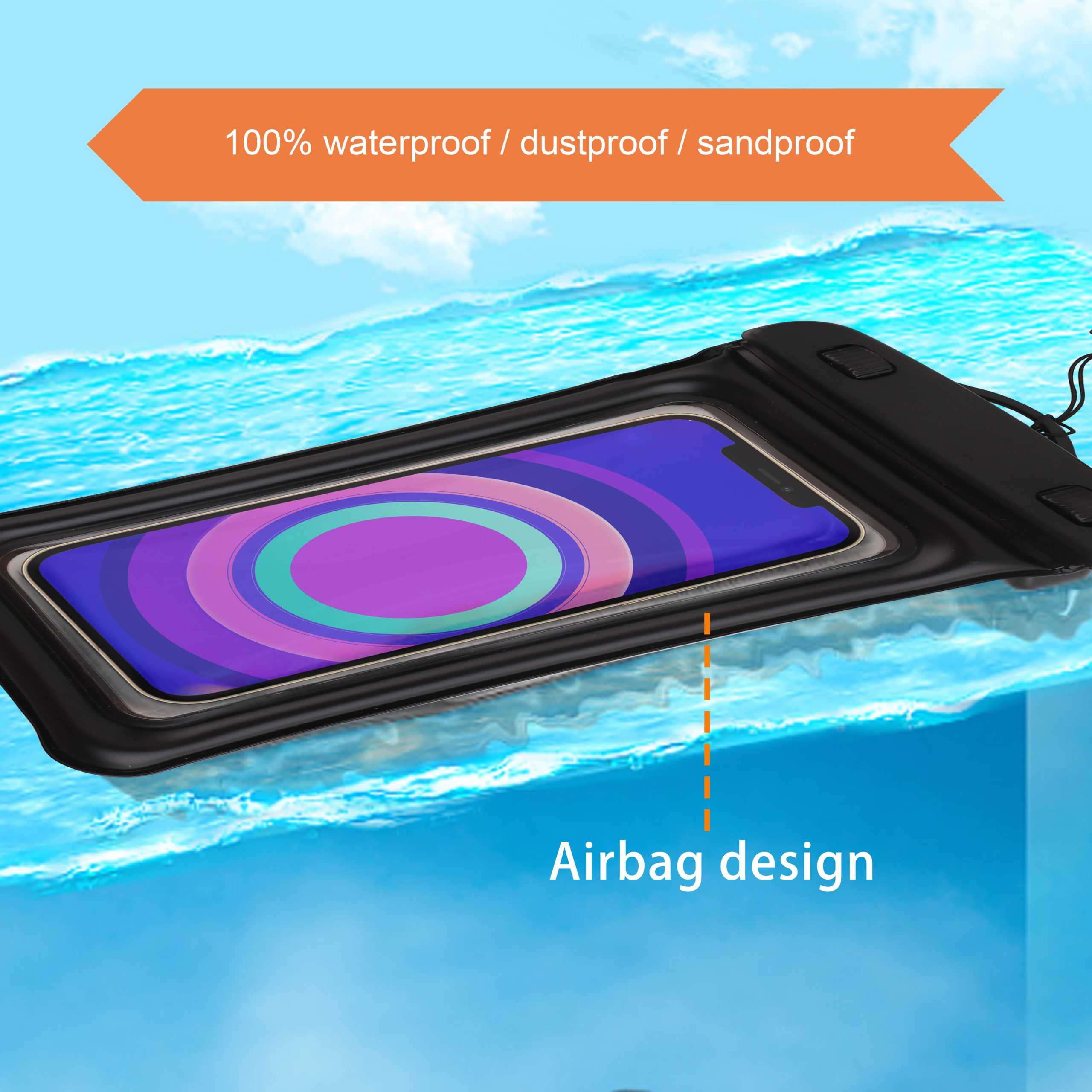 Waterproof Case Universal Cellphone Dry Bag - Image 17