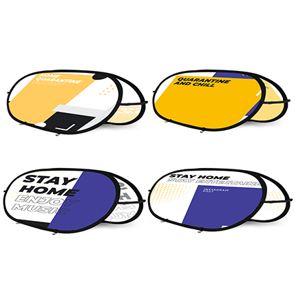 Oval Shaped Pop Up Banners (Large) - Image 2