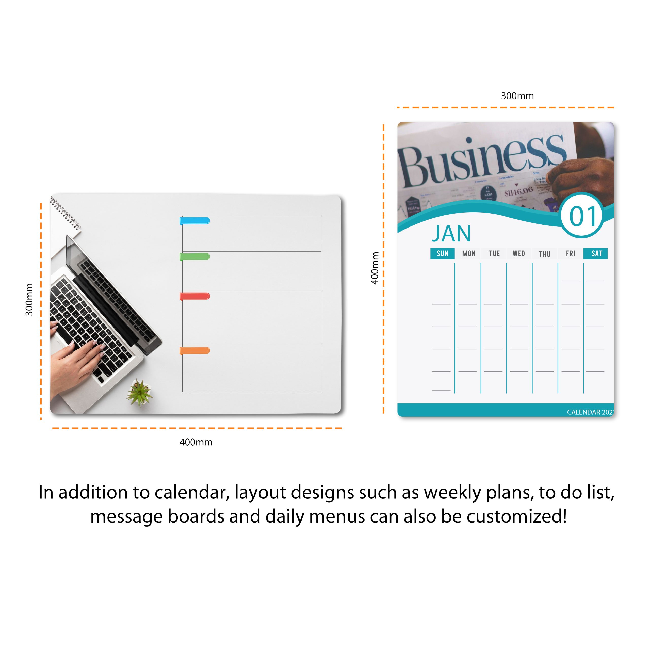 Erasable Magnetic Calendar Planner - Image 6