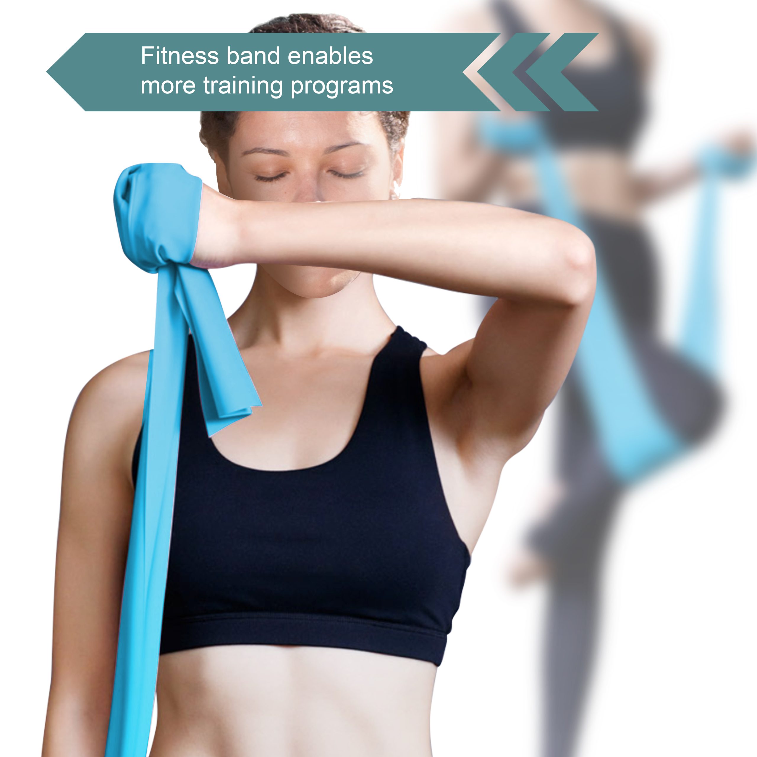 Latex Free TPE 1.5m Fitness Resistance Band - Image 13