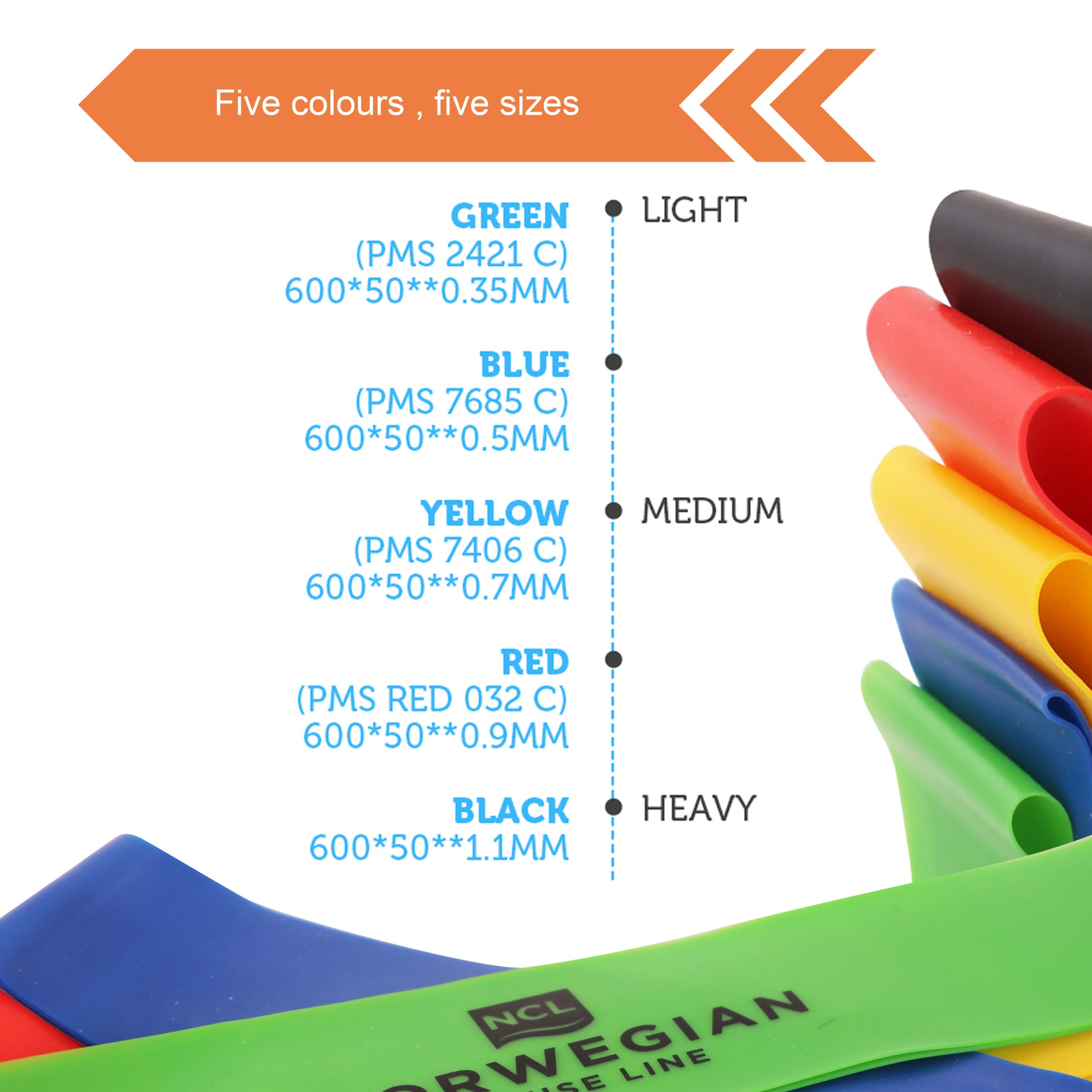 Latex Free TPE Fitness Resistance Band - Image 13