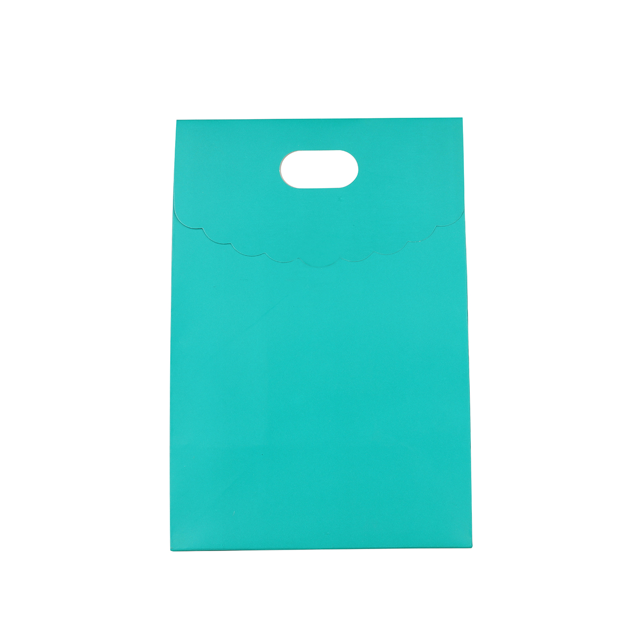 Die cut Handle Bag with Flap(150x220x100mm+80mm flap) - Image 7