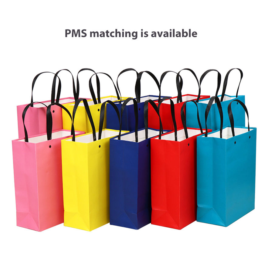 Knitted Handle Bag with Lamination(220x270x100mm) - Image 3