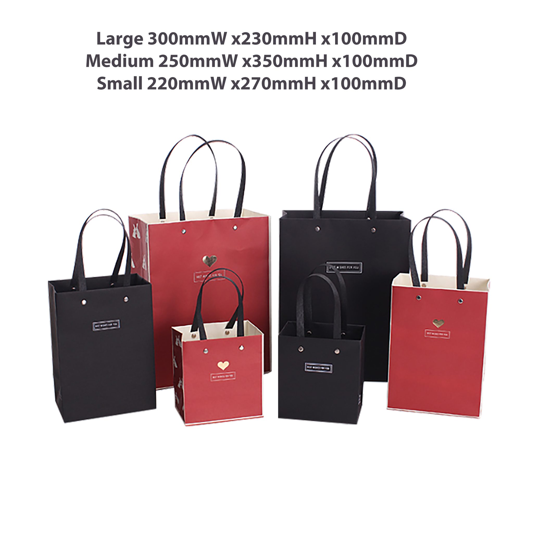 Knitted Handle Bag with Lamination(250x350x100mm) - Image 7