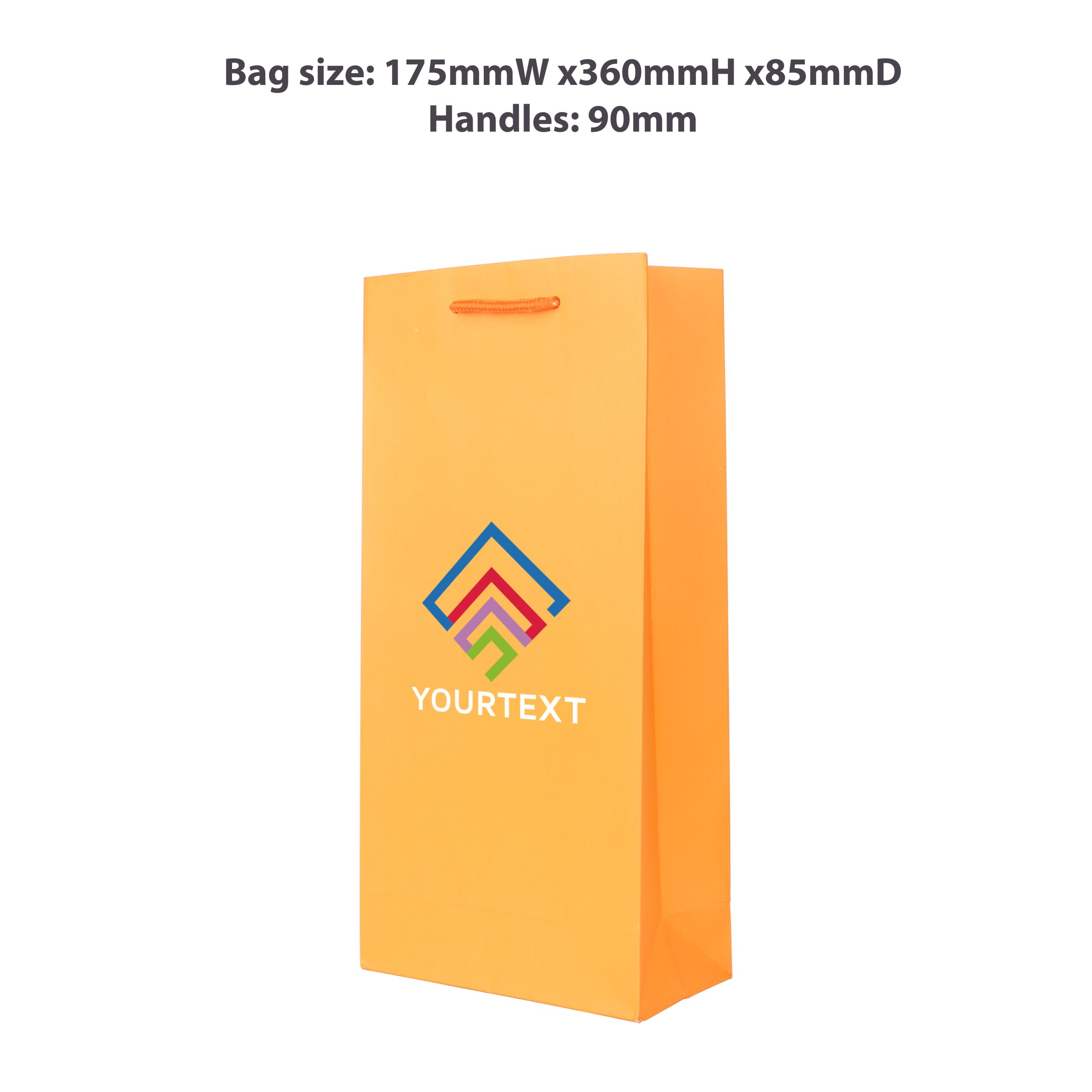 Wine Bottle Paper Bag(175x360x85mm) - Image 6