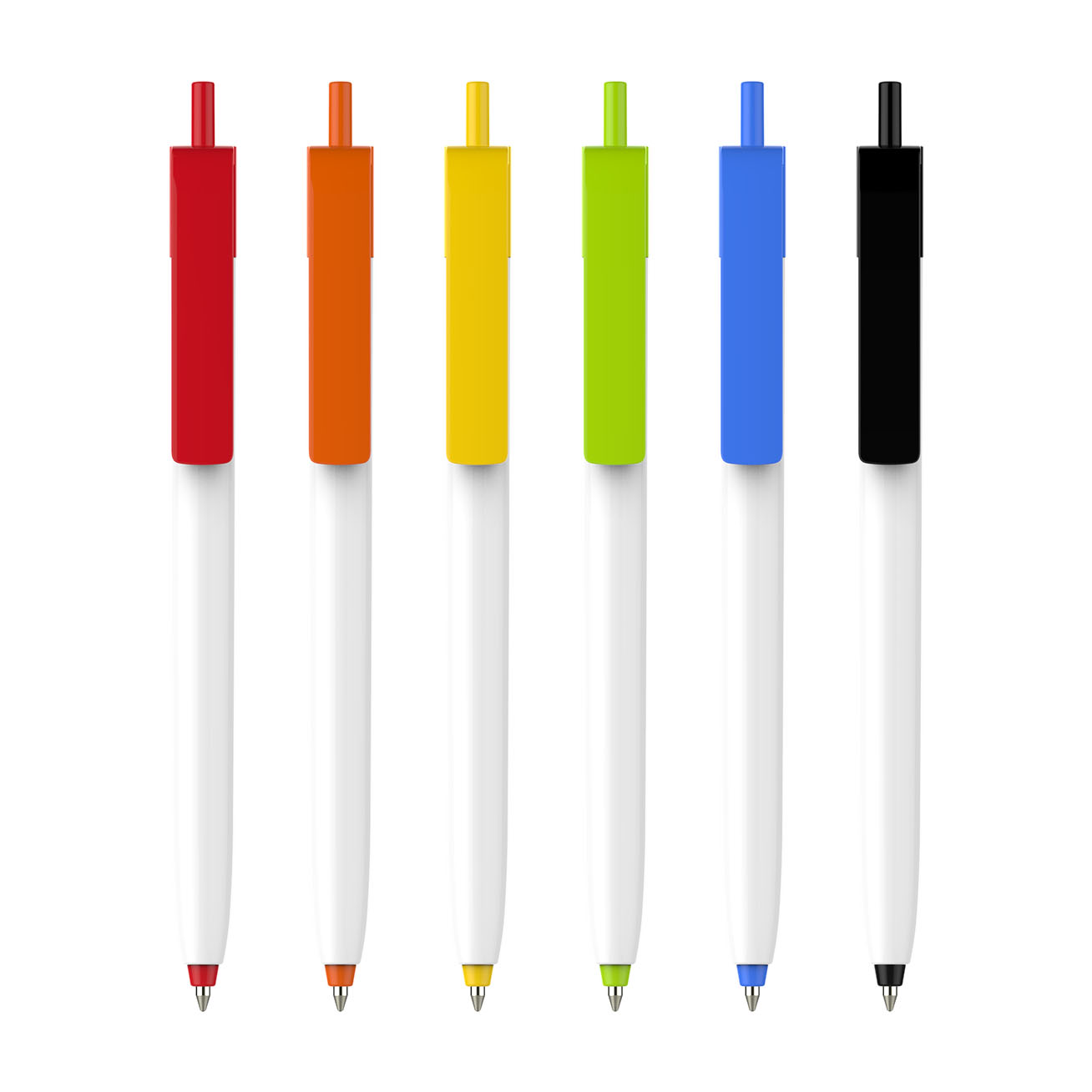 Push Button Pen - Creamy White Barrel - Image 11
