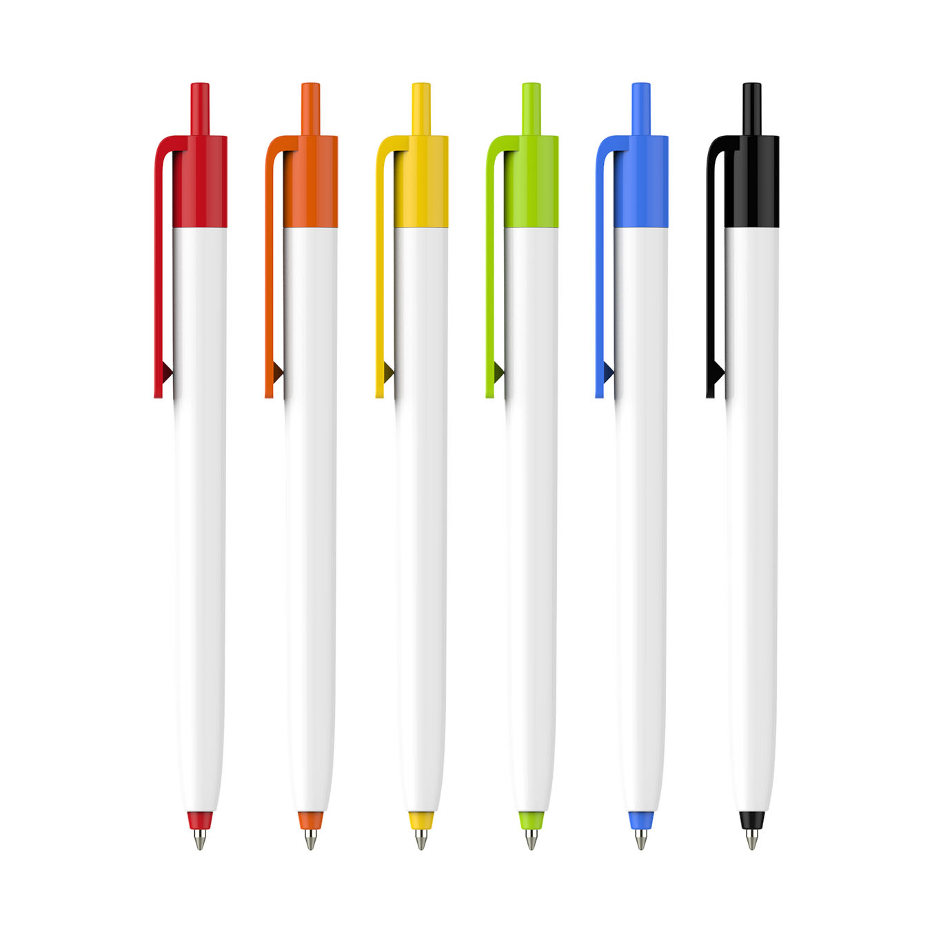 Push Button Pen - Creamy White Barrel - Image 9