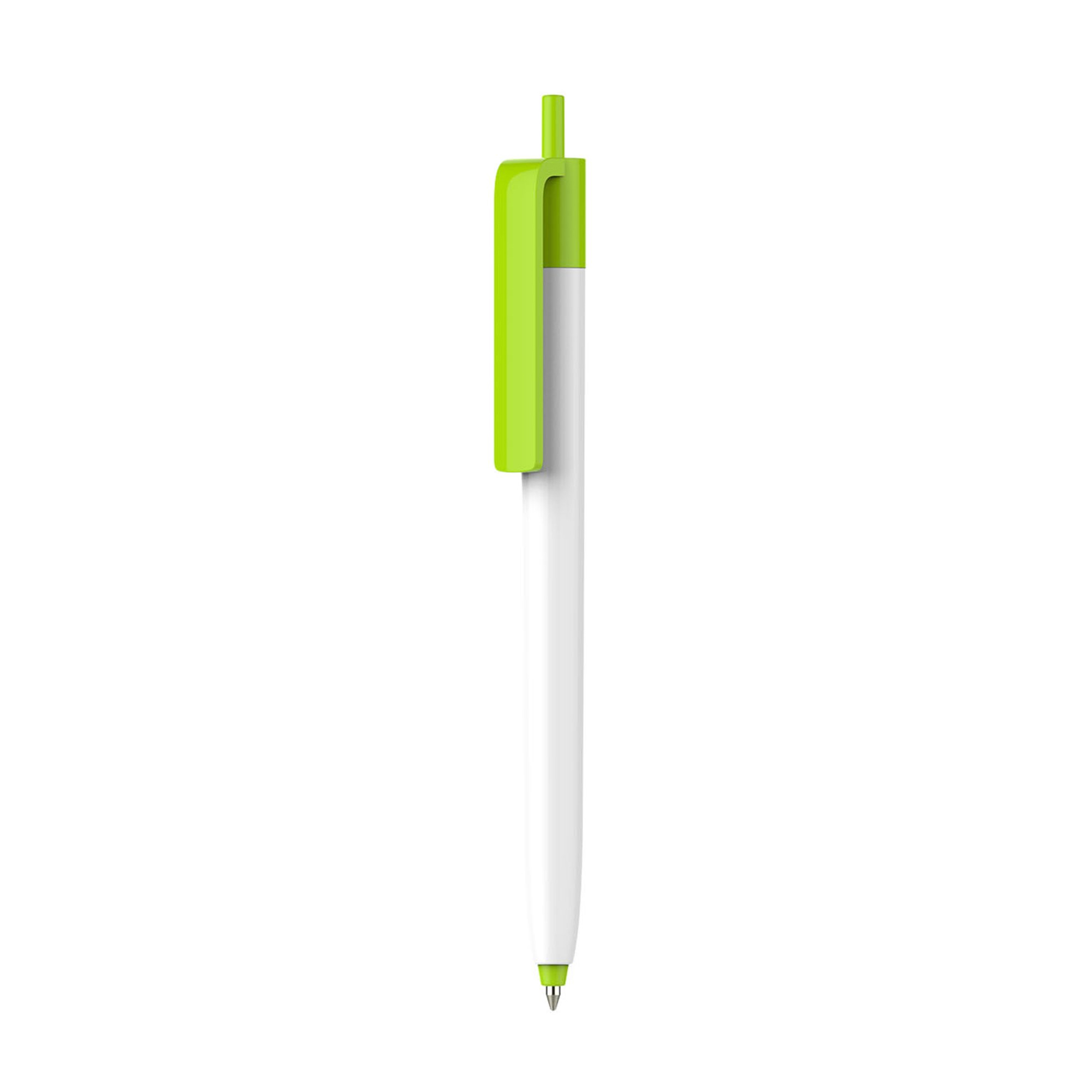 Push Button Pen - Creamy White Barrel - Image 7