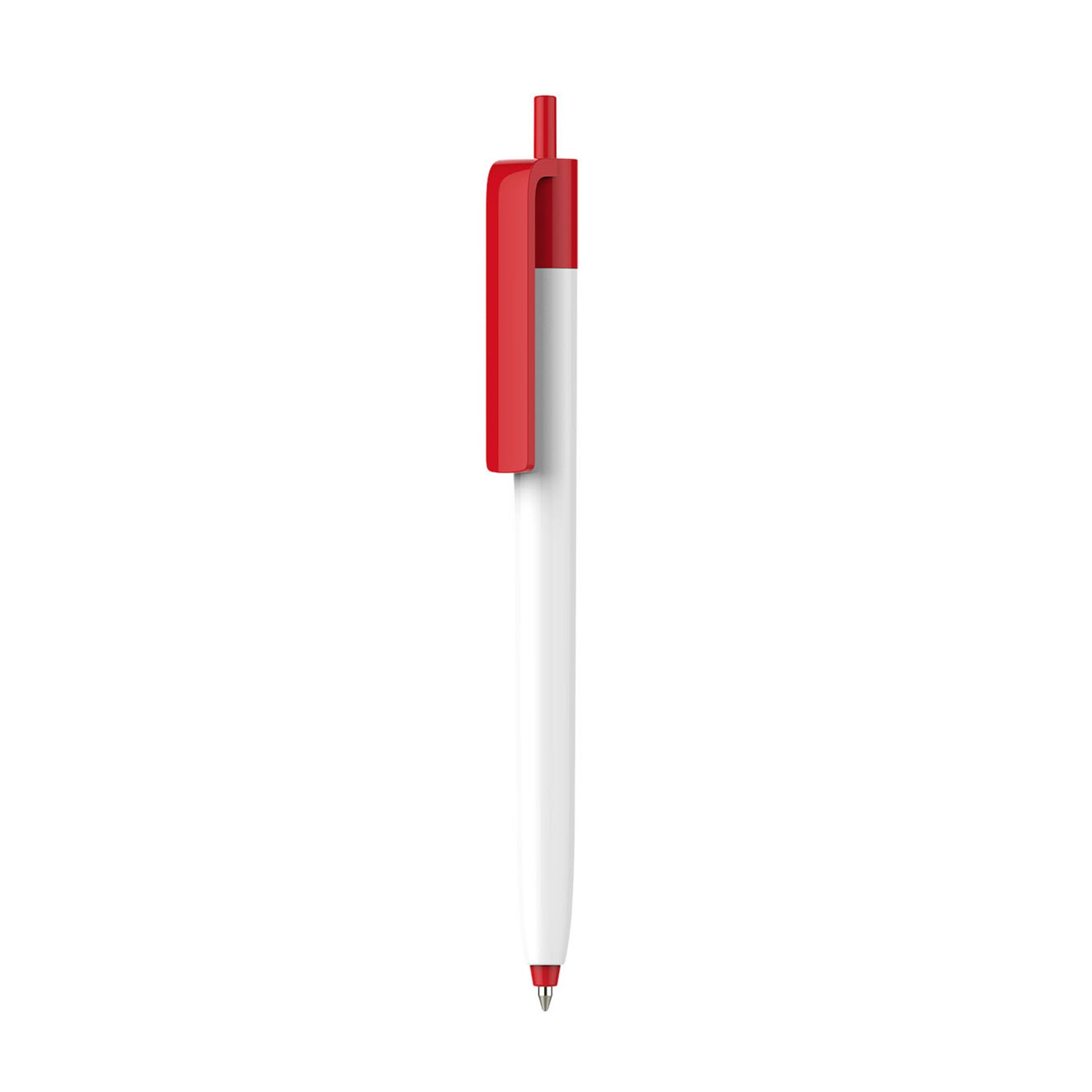 Push Button Pen - Creamy White Barrel - Image 4