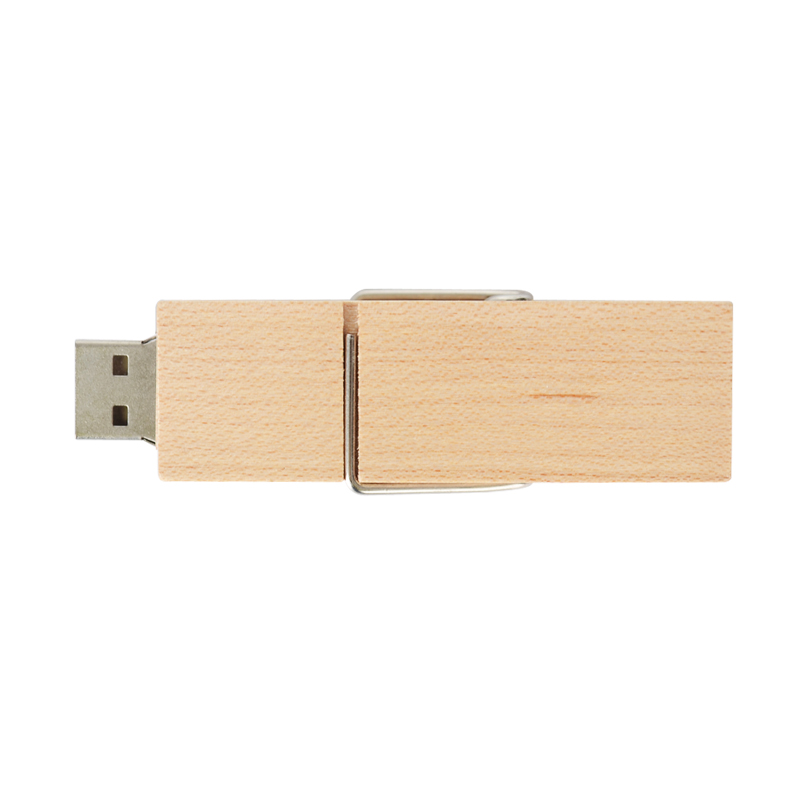 Wooden Clip Flash Drive - Image 3