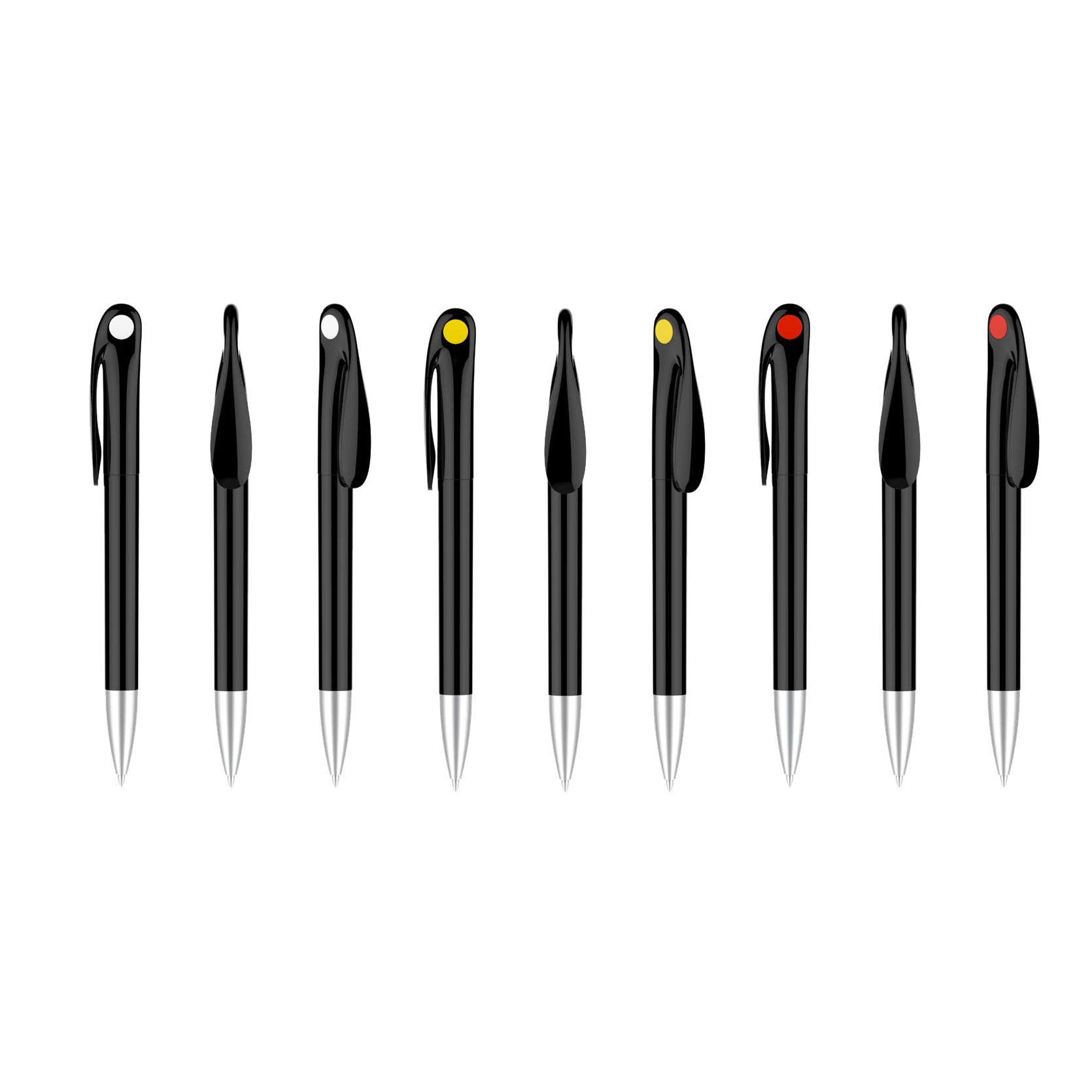 Nuit Pen - Black Barrel - Image 8