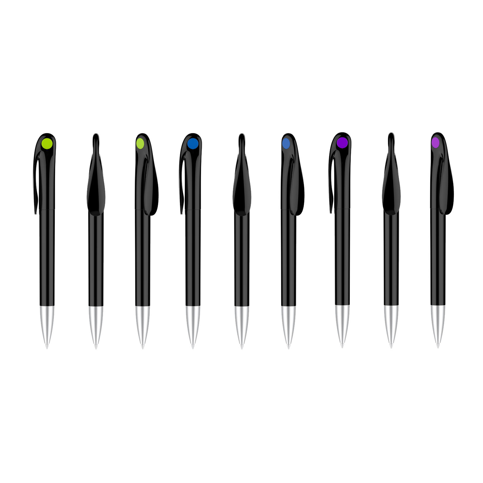 Nuit Pen - Black Barrel - Image 9