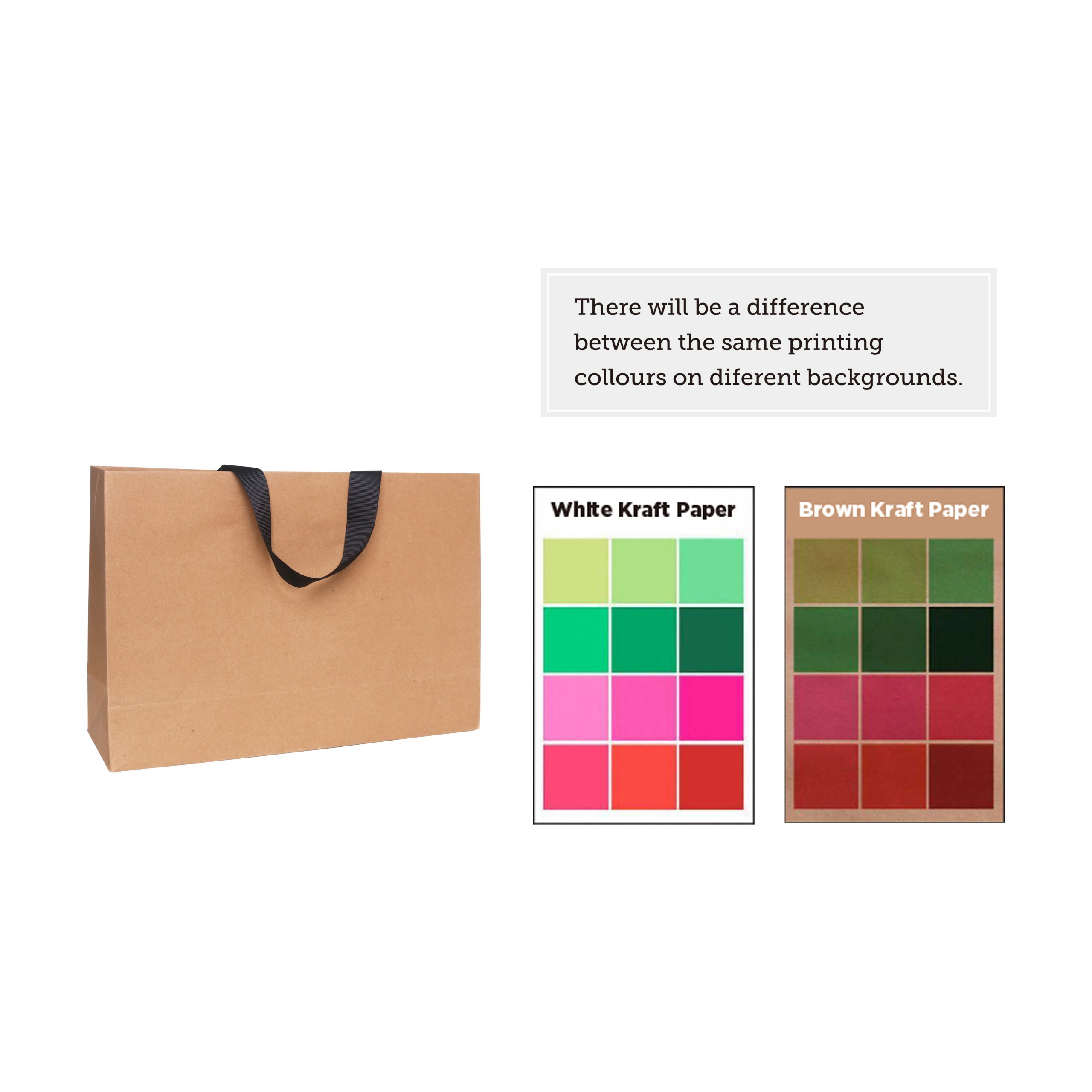Small Paper Bag with Flat Handle(250 x 170 x 80mm) - Image 5