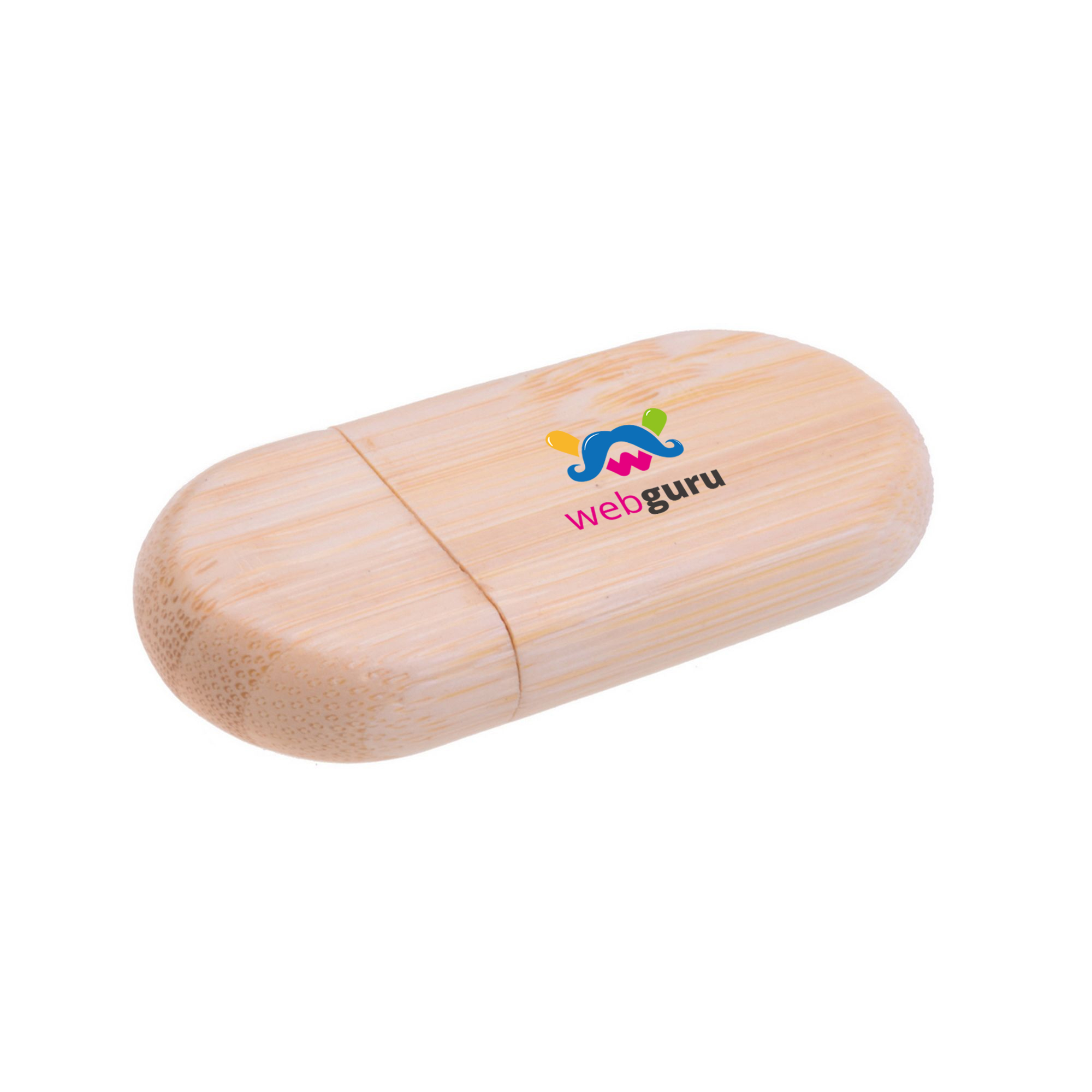 Oblong Wood Flash Drive - Image 10