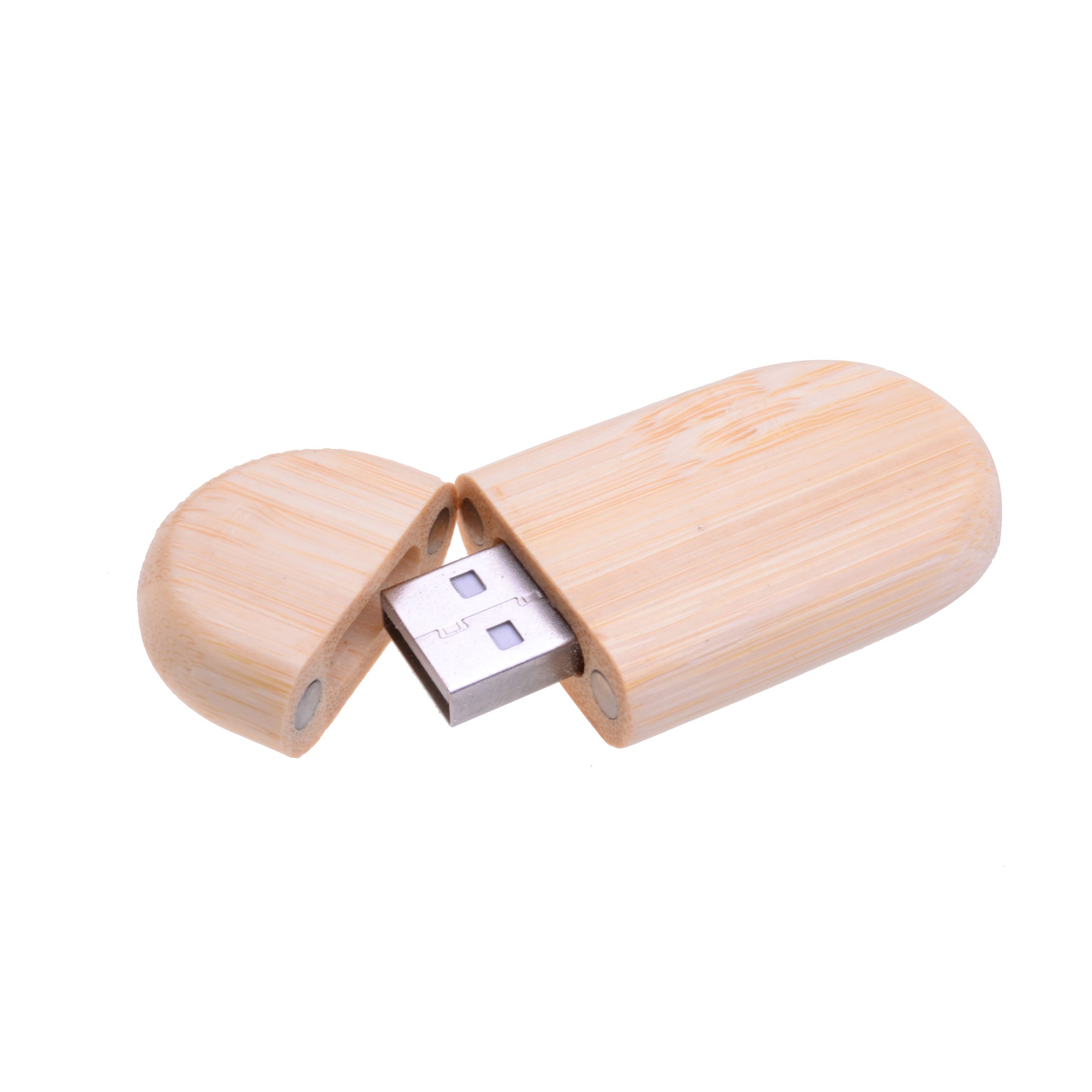 Oblong Wood Flash Drive - Image 7