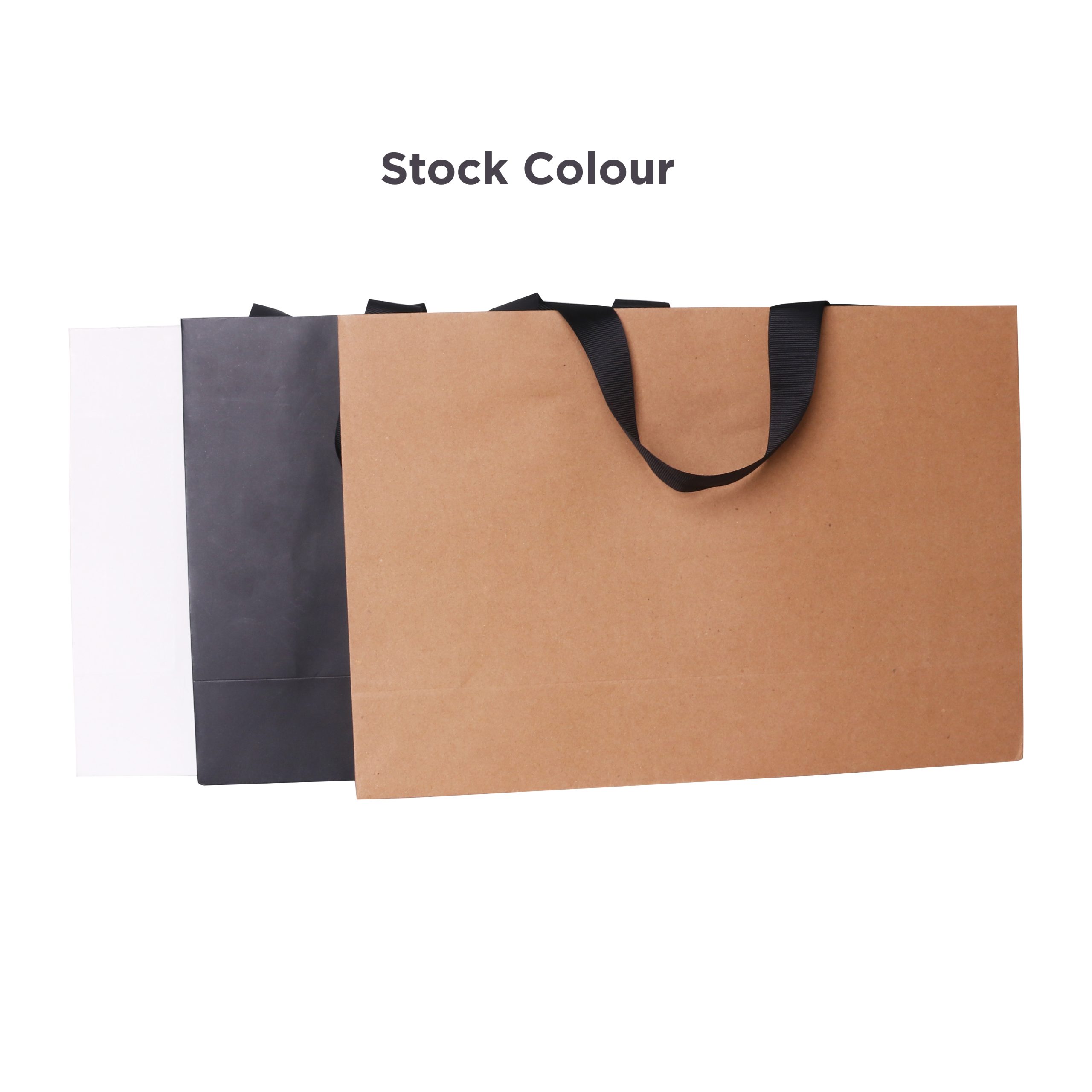 Medium Paper Bag with Flat Handle(320 x 220 x 100mm) - Image 7